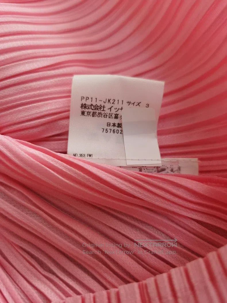 Issey Miyake Issey Miyake Pink Skirt Size 25" / US 0 / IT 36 - 9 Thumbnail