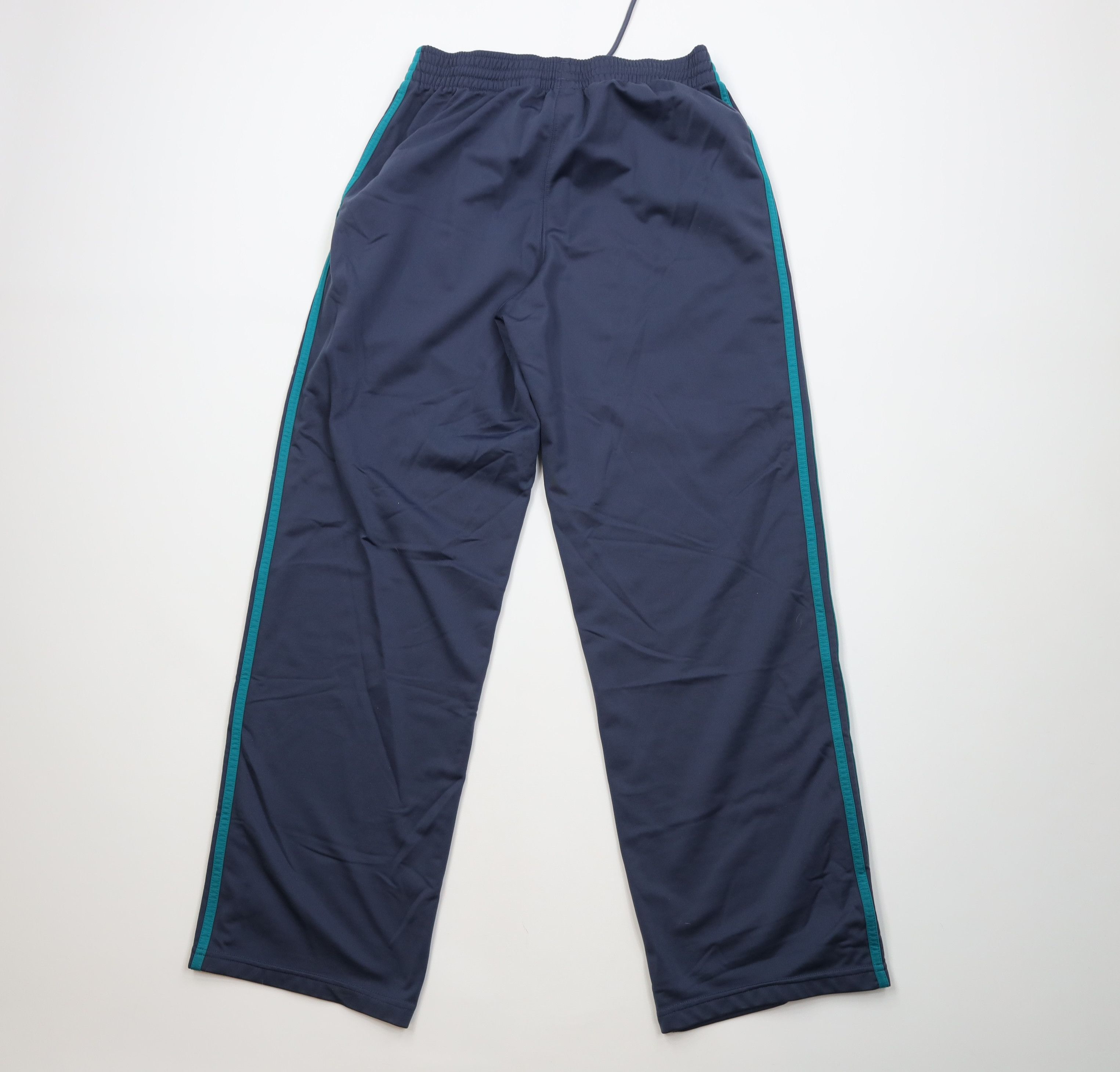 Adidas Vintage Y2K Adidas Wide Leg Sweatpants Pants Steel Blue Size US 36 / EU 52 - 8 Thumbnail