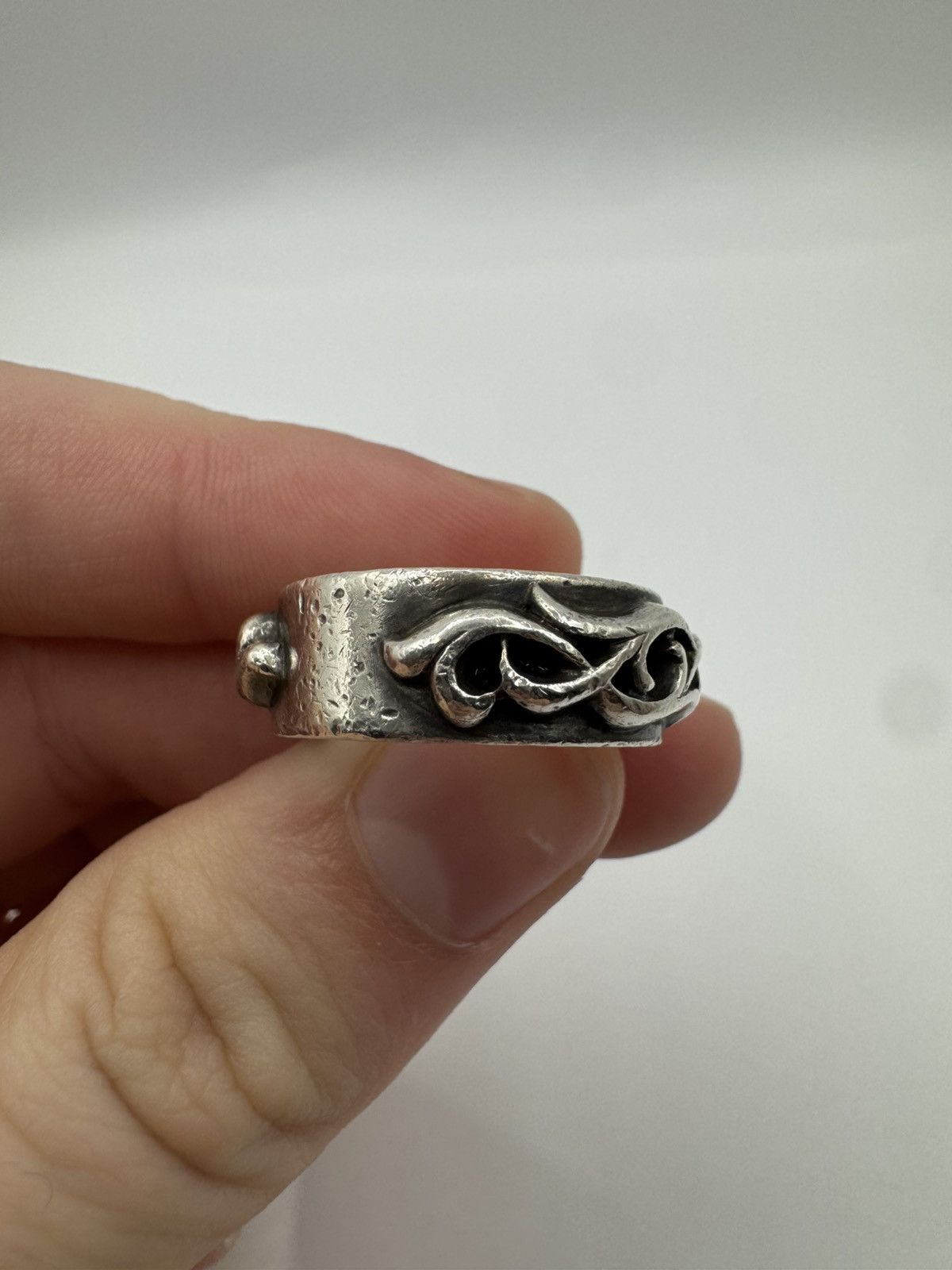 Chrome Hearts Chrome Hearts DBL Narrow Vine Band Size ONE SIZE - 8 Thumbnail