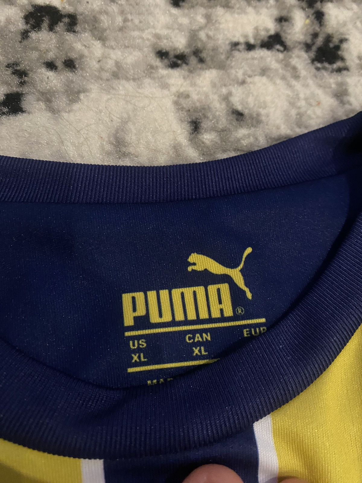 Puma × Vintage Puma Fenerbahce Soccer Jersey Turkiye SS 21 Blockcore Size US XL / EU 56 / 4 - 5 Thumbnail