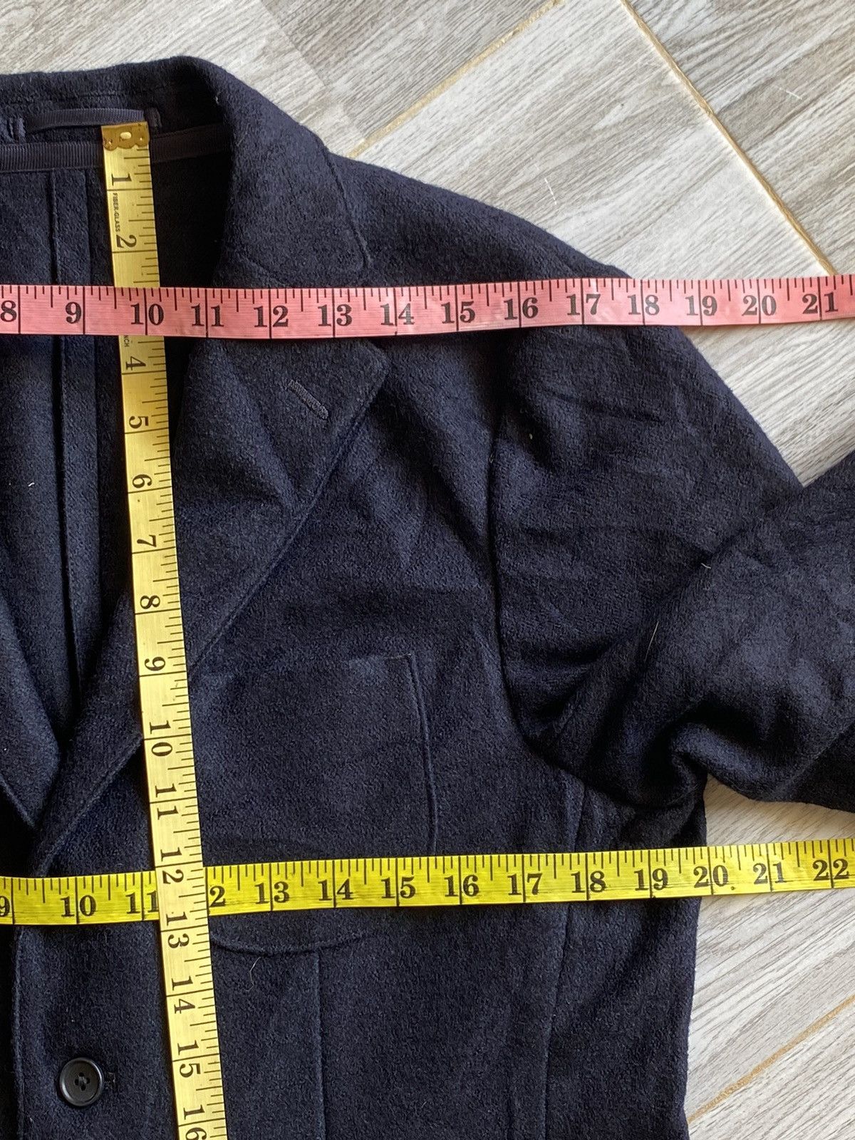 Japanese Brand × Uniqlo Uniqlo Wool Blazer Jacket Size US L / EU 52-54 / 3 - 14 Thumbnail