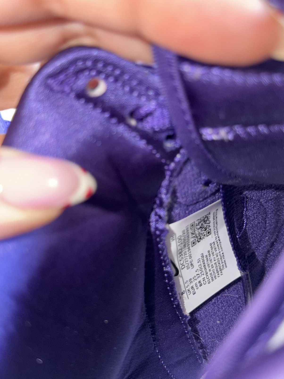 Nike Nike Dunk High SP Varsity Purple Women’s Size 8, Youth 6.5Y Size US 8 / IT 38 - 3 Thumbnail