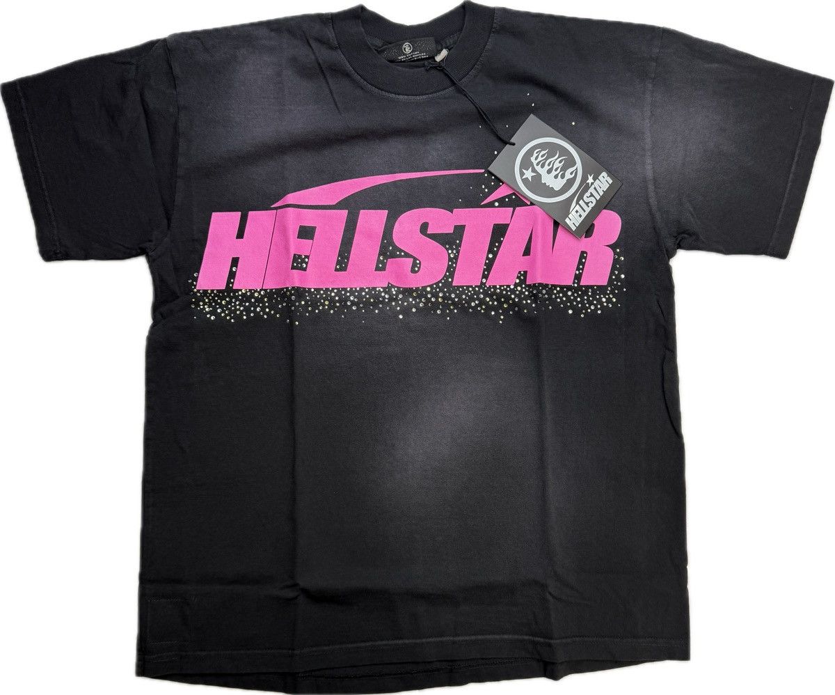 HELLSTAR Hellstar Classic Rhinestone T-shirt Size US S / EU 44-46 / 1 - 1 Thumbnail