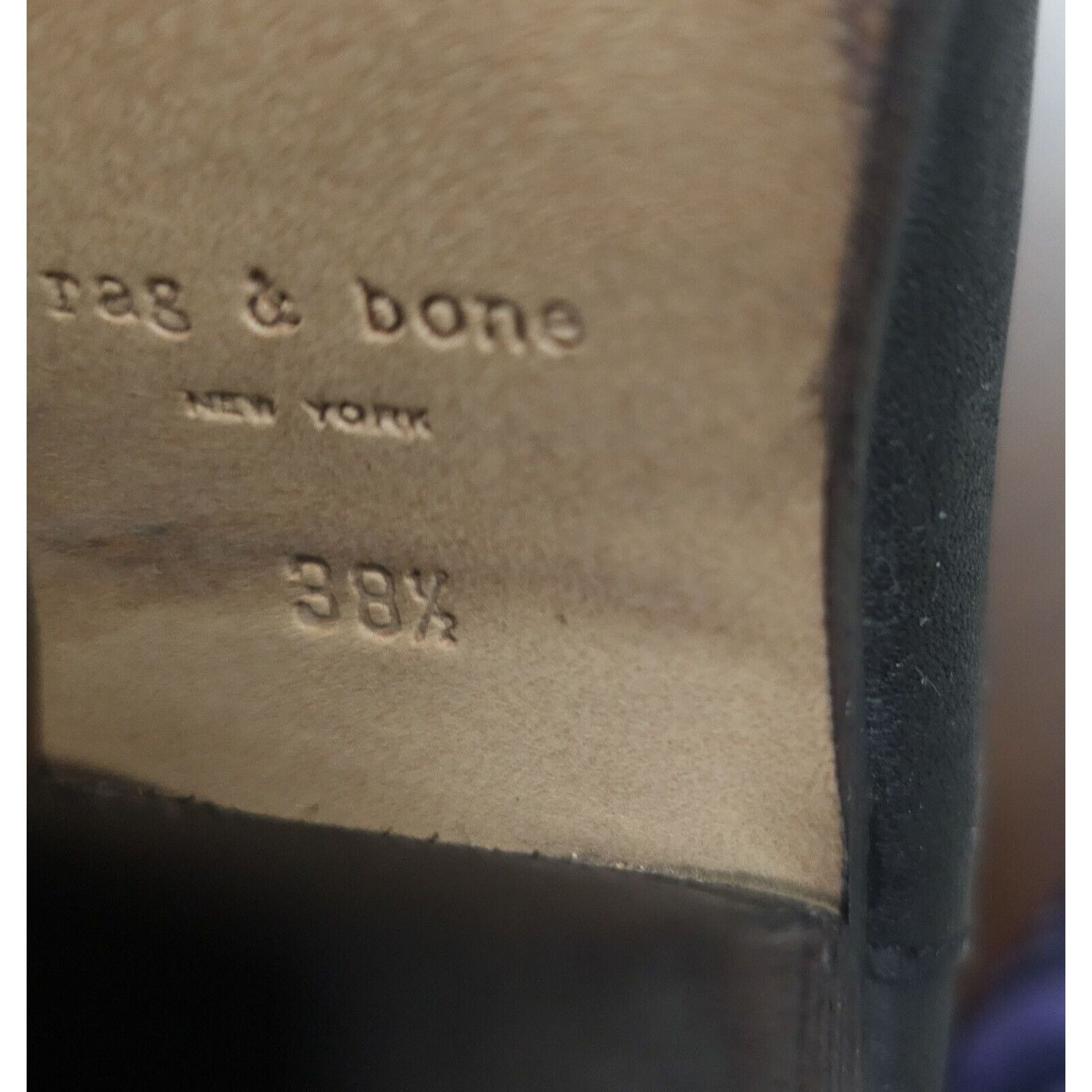 Rag & Bone Rag & Bone Size Harrow Ankle Booties Black Strap,Block Heel Size US 8.5 / IT 38.5 - 9 Thumbnail