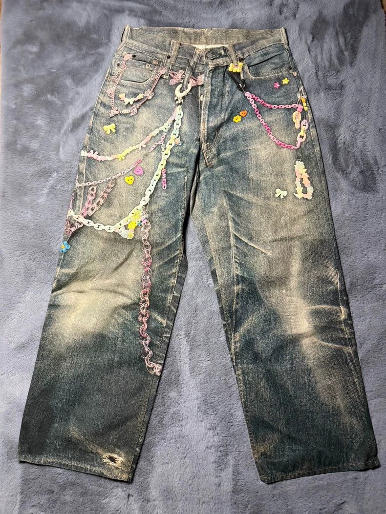 Acne Studios Acne Studios 3D printed candy jeans Size US 34 / EU 50 - 1 Thumbnail