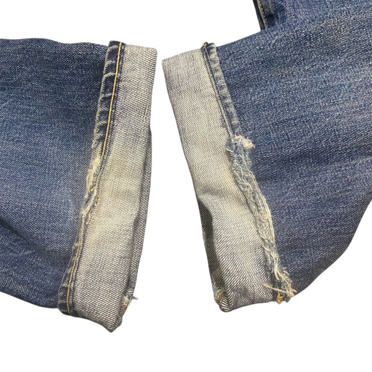 Denime ‼️LAST DROP‼️Denime Lot178 Selvedge Faded Distressed Denim Size US 31 - 19 Thumbnail
