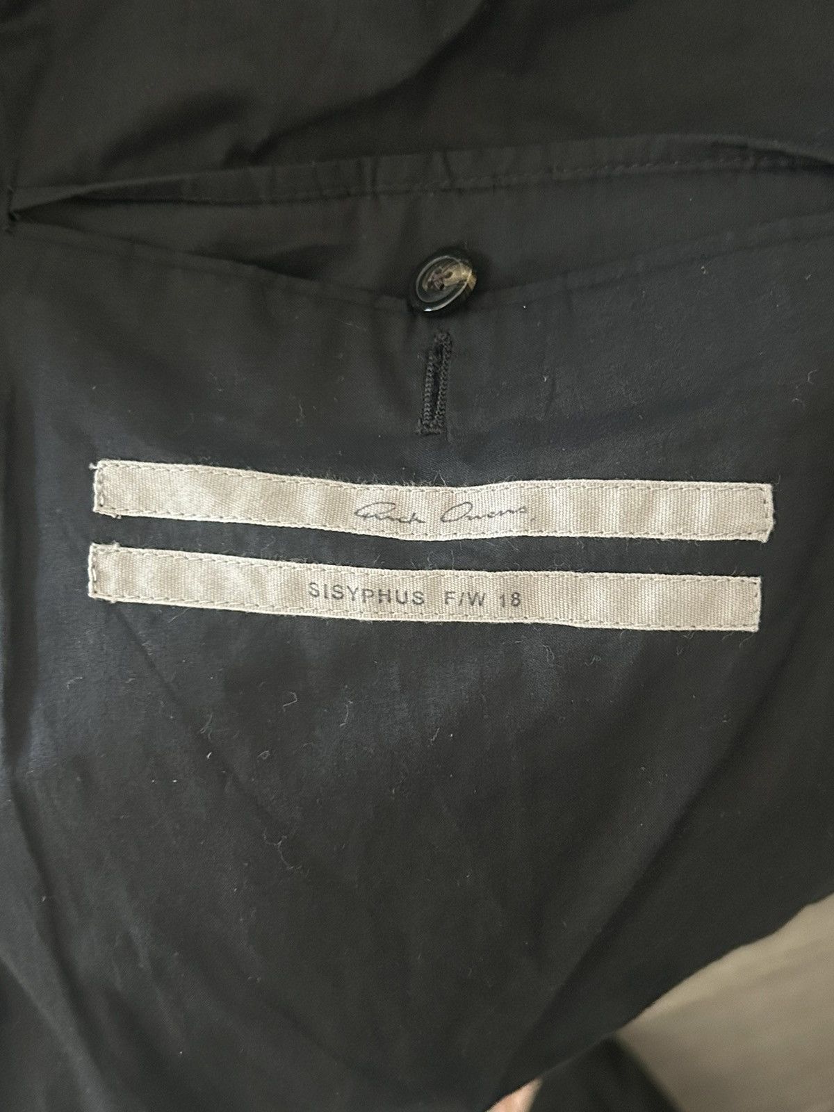 Rick Owens Sisyphus FW18 Nylon lapel Wool Blazer Size US M / EU 48-50 / 2 - 5 Thumbnail