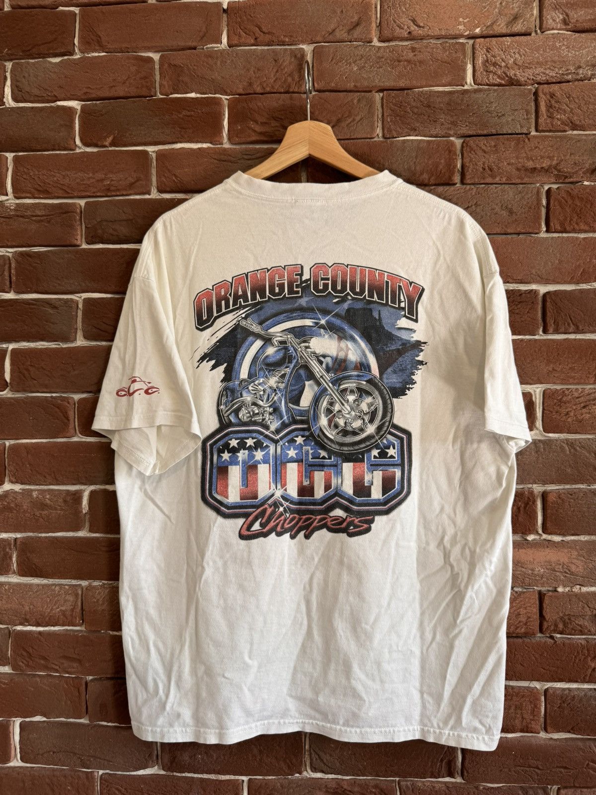 Vintage Rare Orange County Choppers Vintage 00s T Shirt Motorcycle Size US XL / EU 56 / 4 - 1 Thumbnail