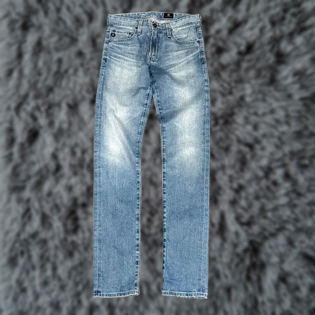 Vintage AG Adriano Goldschmied Tellis Modern Slim Jeans Men 28 Regular Blue 34 Inseam 34 28x34 Size US 28 / EU 44 - 1 Thumbnail
