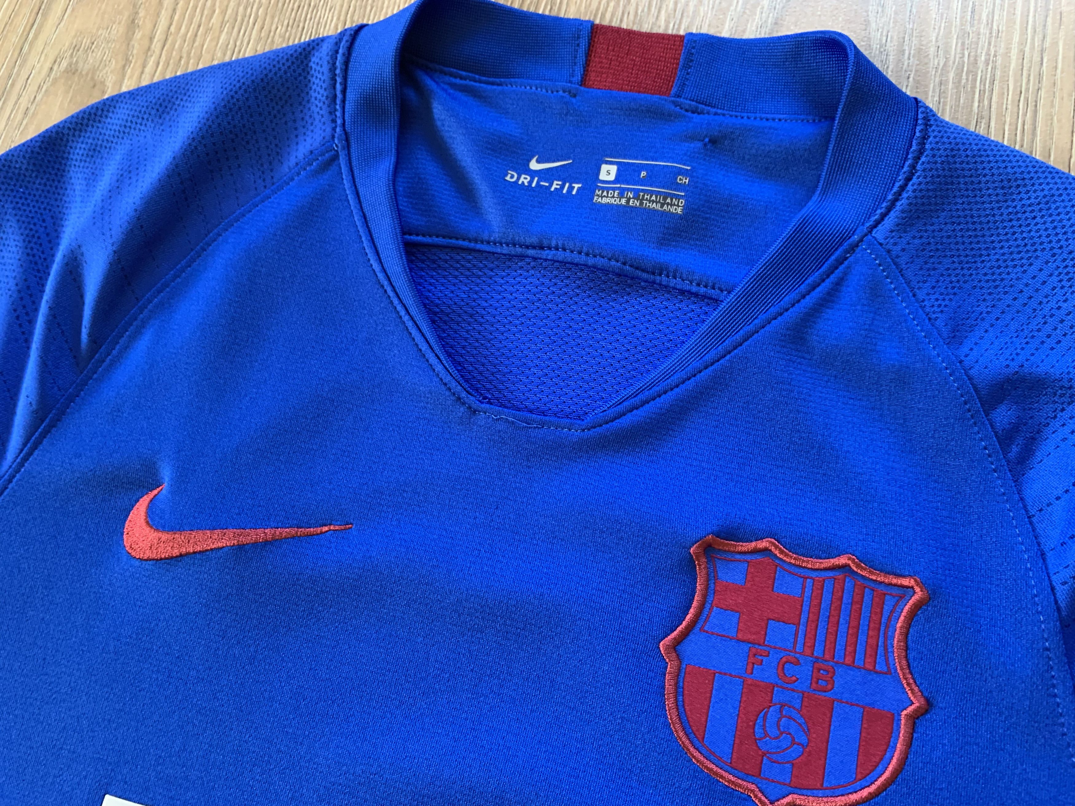 Nike × Vintage Nike Barcelona Nike Training Shirt 2019-2020 Size US S / EU 44-46 / 1 - 6 Thumbnail
