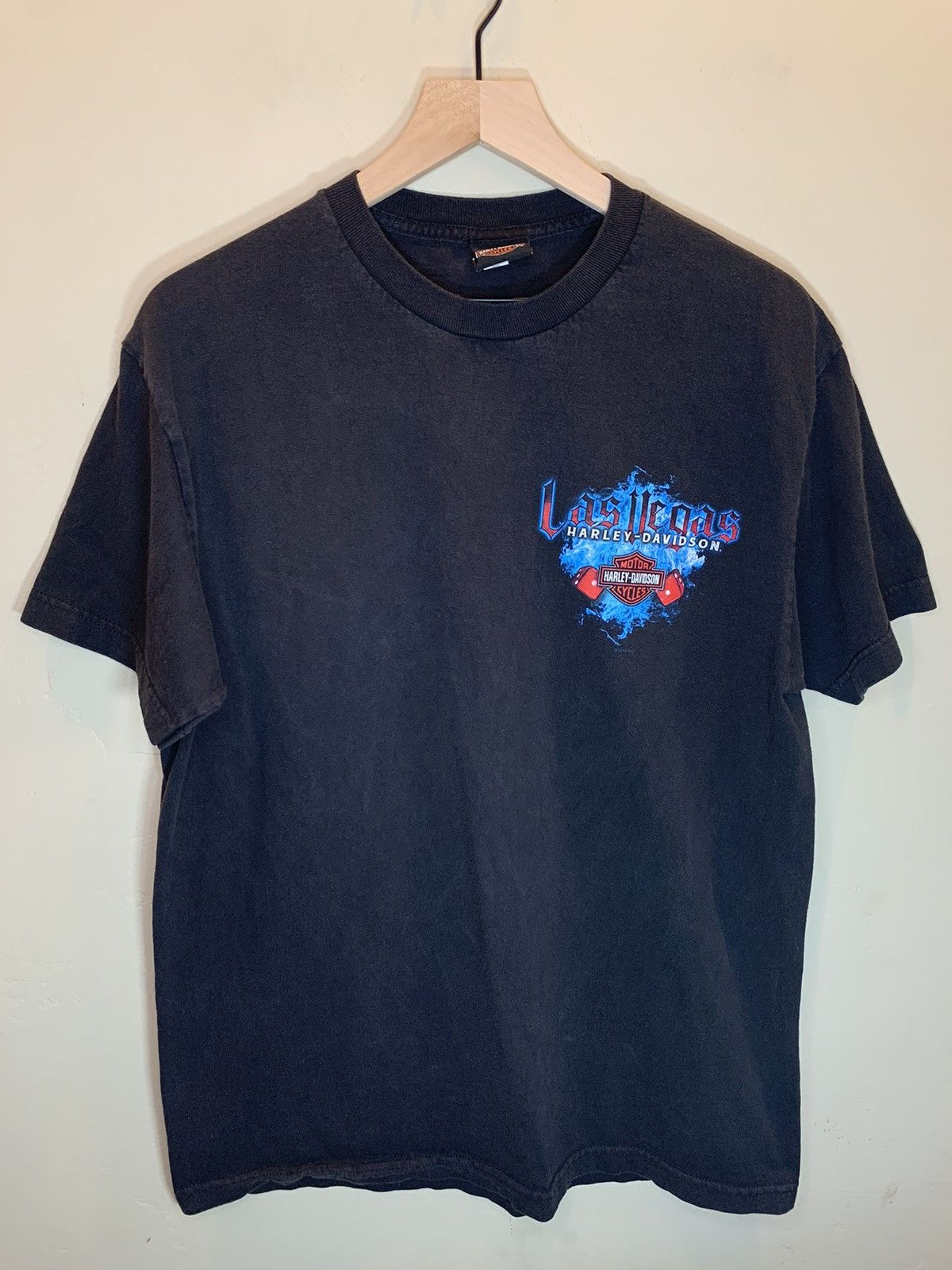 Harley Davidson *RARE* Harley Davidson Pinup Martini Las Vegas Biker T-Shirt Size US L / EU 52-54 / 3 - 2 Thumbnail