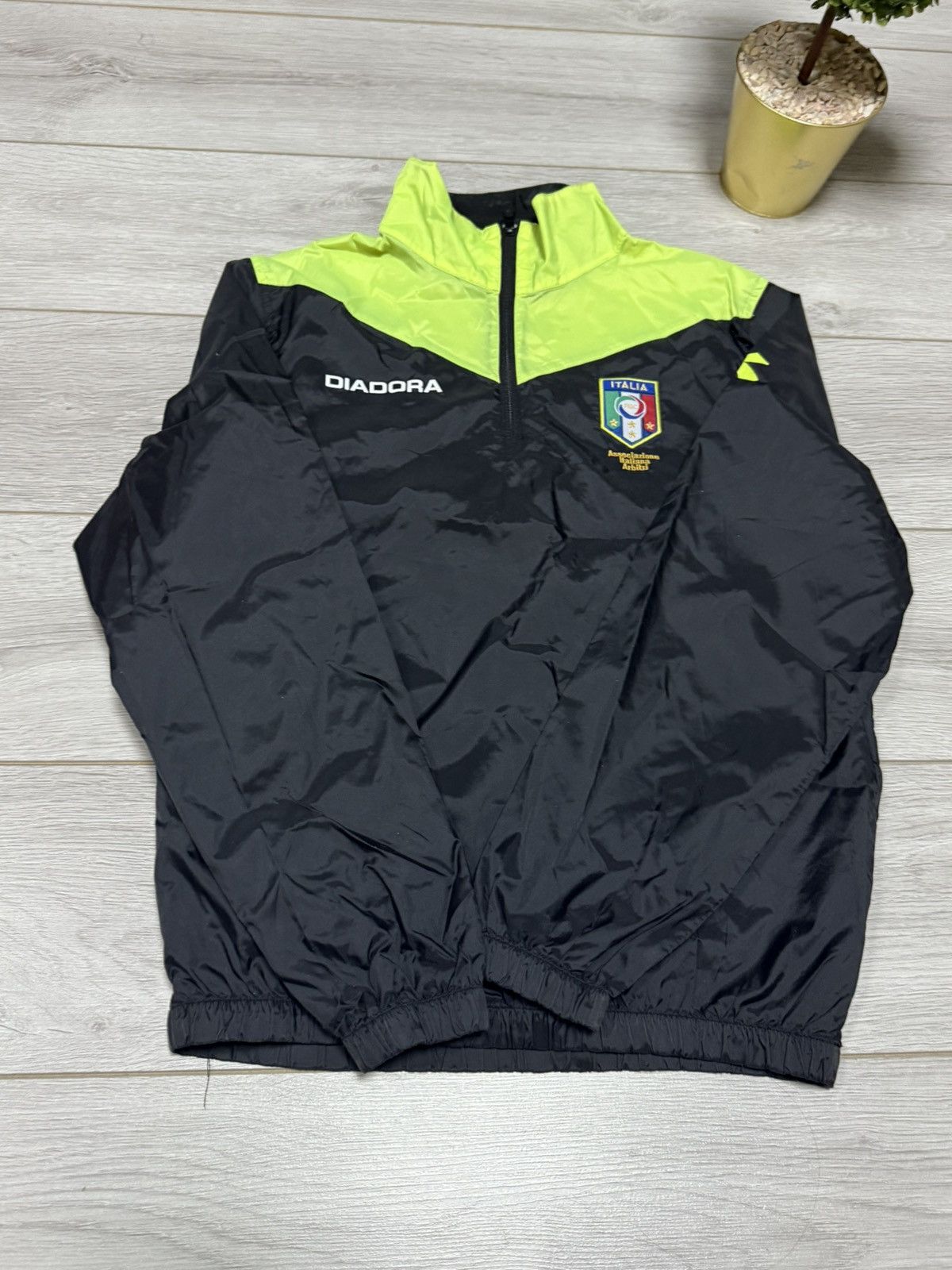 Diadora Diadora Italia vintage windbreaker jacket Size US S / EU 44-46 / 1 - 5 Thumbnail