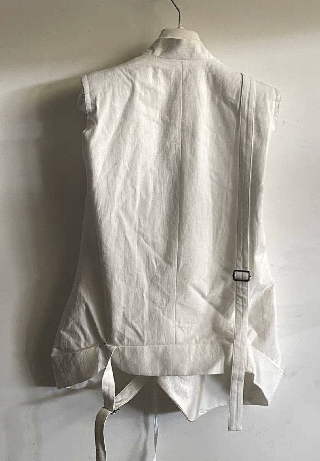 Ann Demeulemeester Ann Demeulemeester | Deconstructed Shoulder Strap Vest Size S / US 4 / IT 40 - 7 Thumbnail
