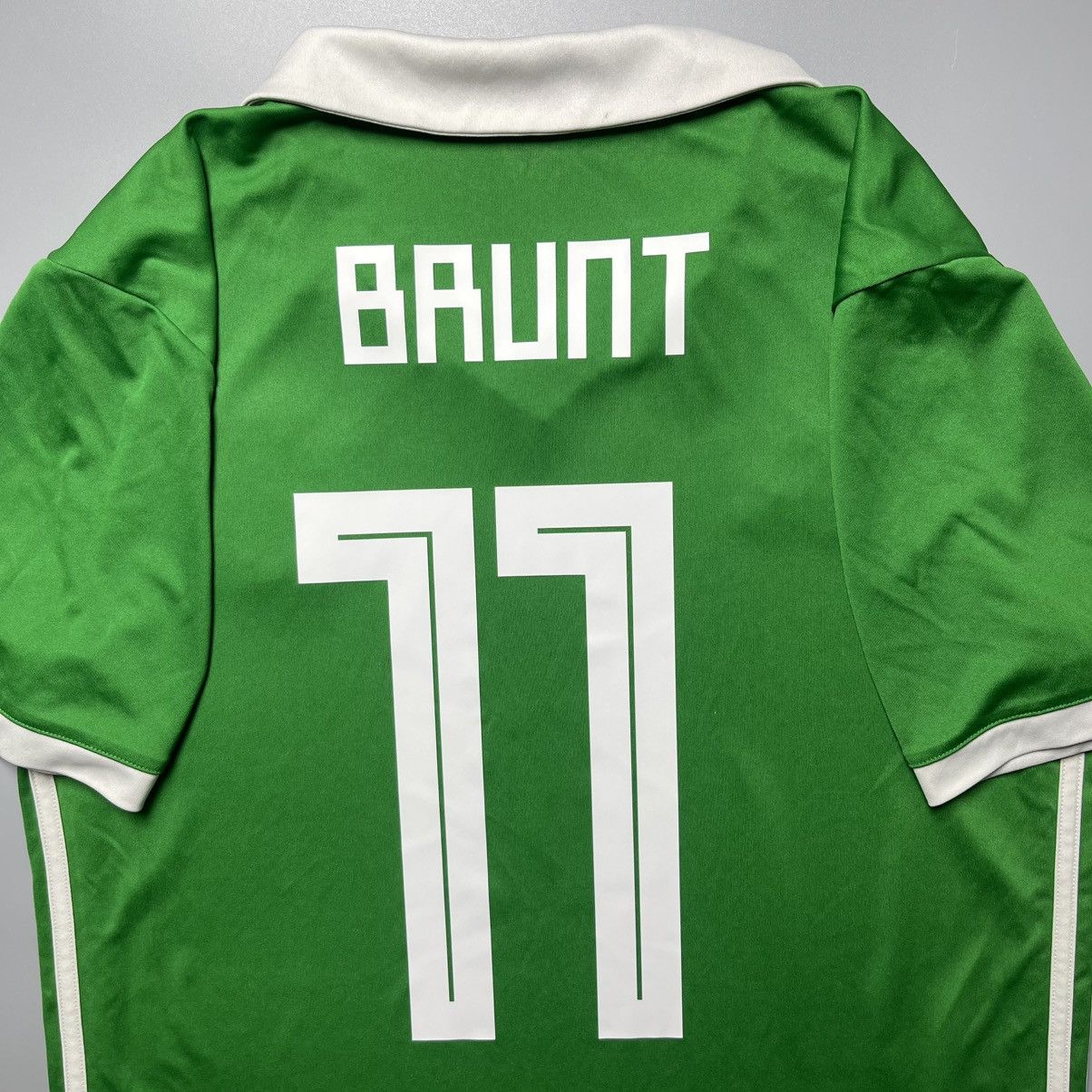 Adidas NORTHERN IRELAND ADIDAS 2017/2018 FOOTBALL JERSEY #11 BRUNT Size US S / EU 44-46 / 1 - 8 Thumbnail