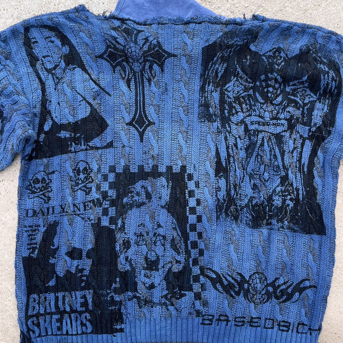 Designer Basedbich mens 1of1 sweater size large Size US L / EU 52-54 / 3 - 8 Thumbnail
