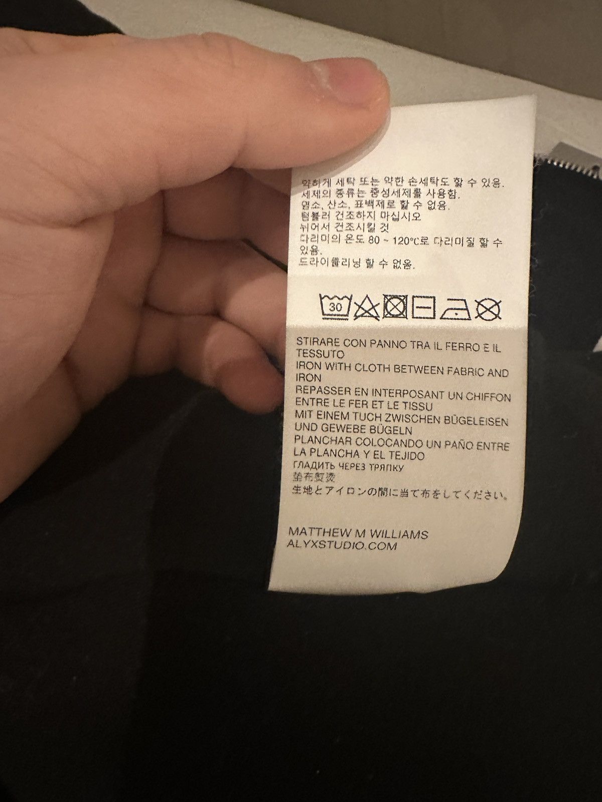 1017 ALYX 9SM Alyx Oversized Felpa Bomber Size US M / EU 48-50 / 2 - 5 Thumbnail