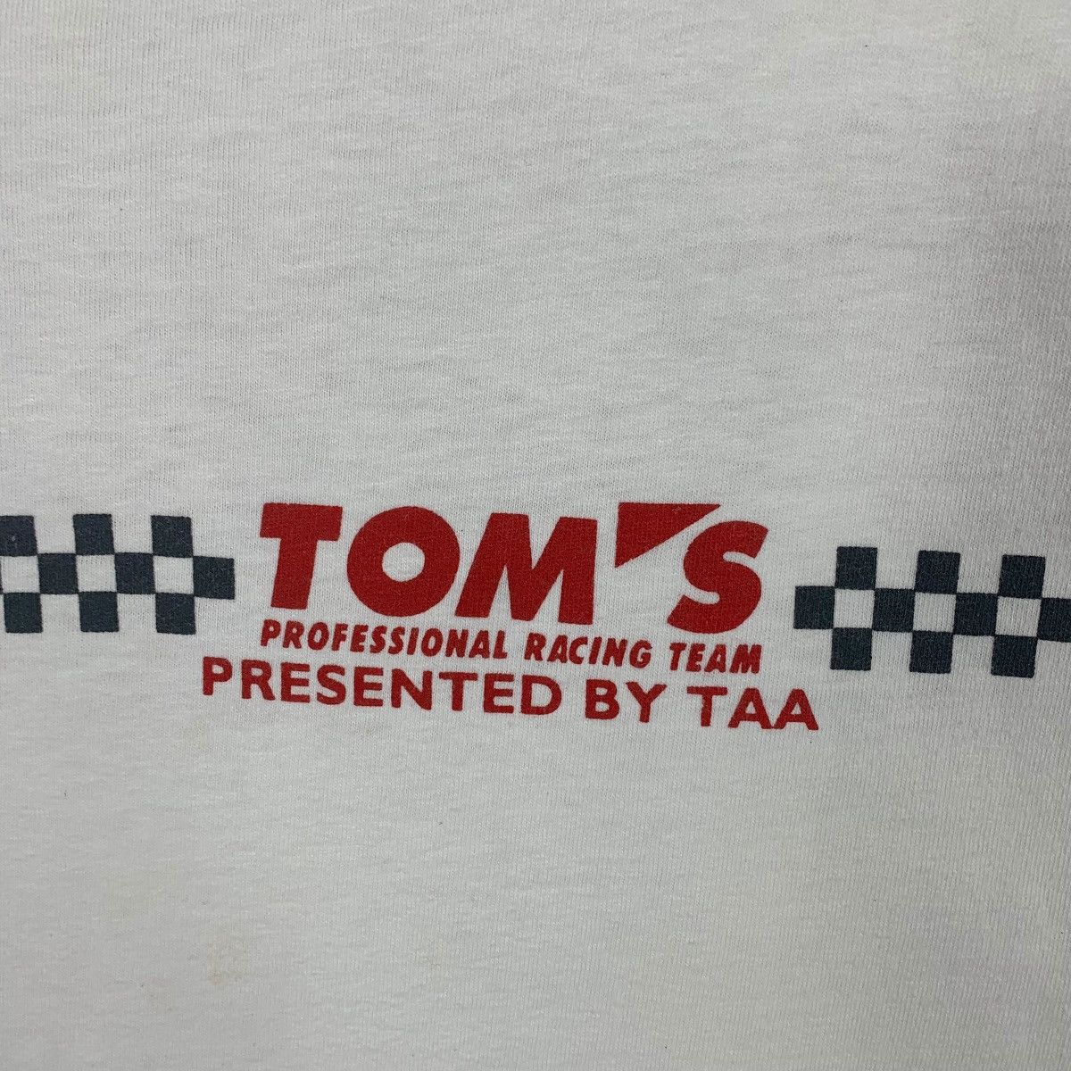 Toms × Vintage Vintage TOM’S Racing big logo backhit printed tees Size US M / EU 48-50 / 2 - 10 Thumbnail