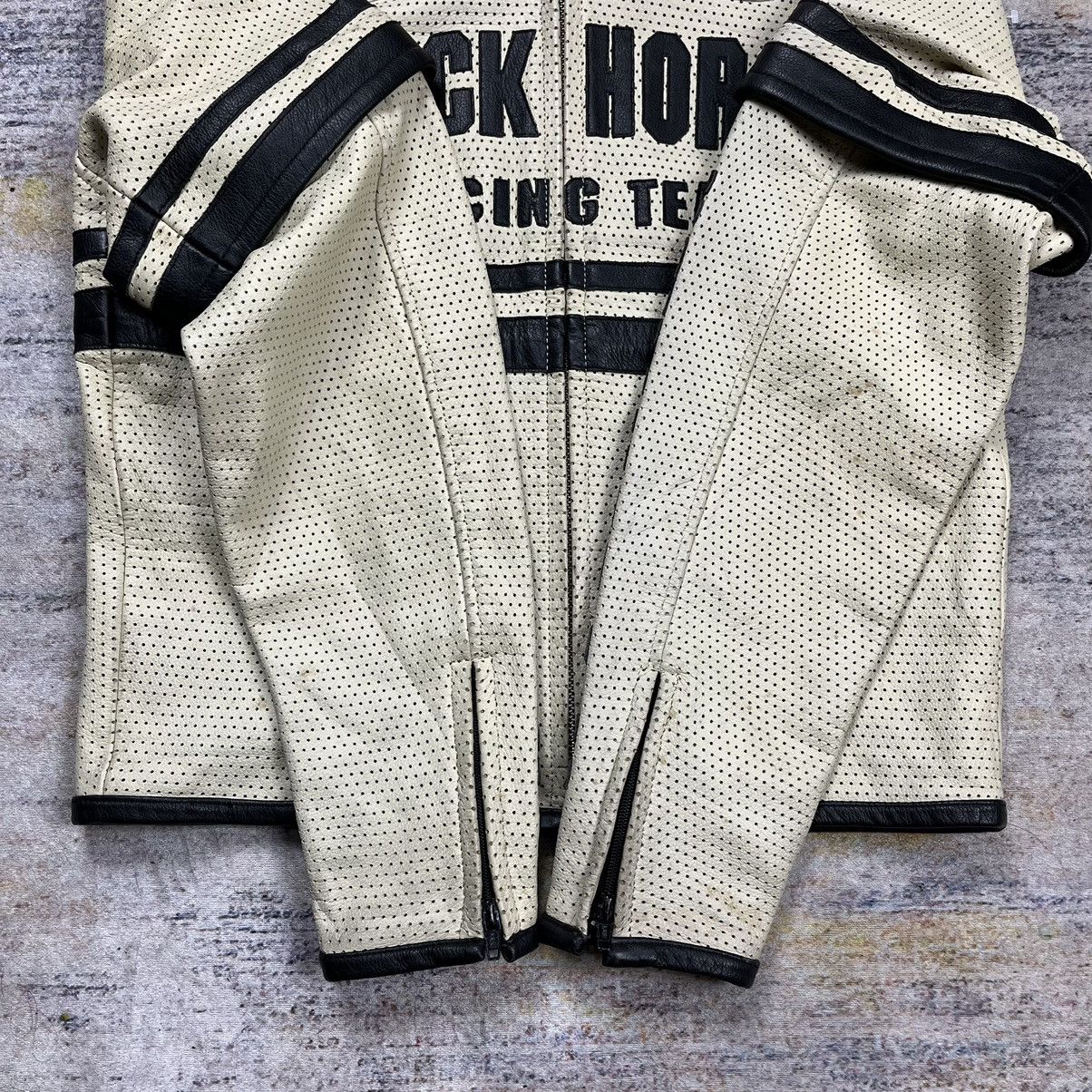Kadoya Vintage K’s Kadoya black horse racing team leather jacket Size US M / EU 48-50 / 2 - 12 Thumbnail