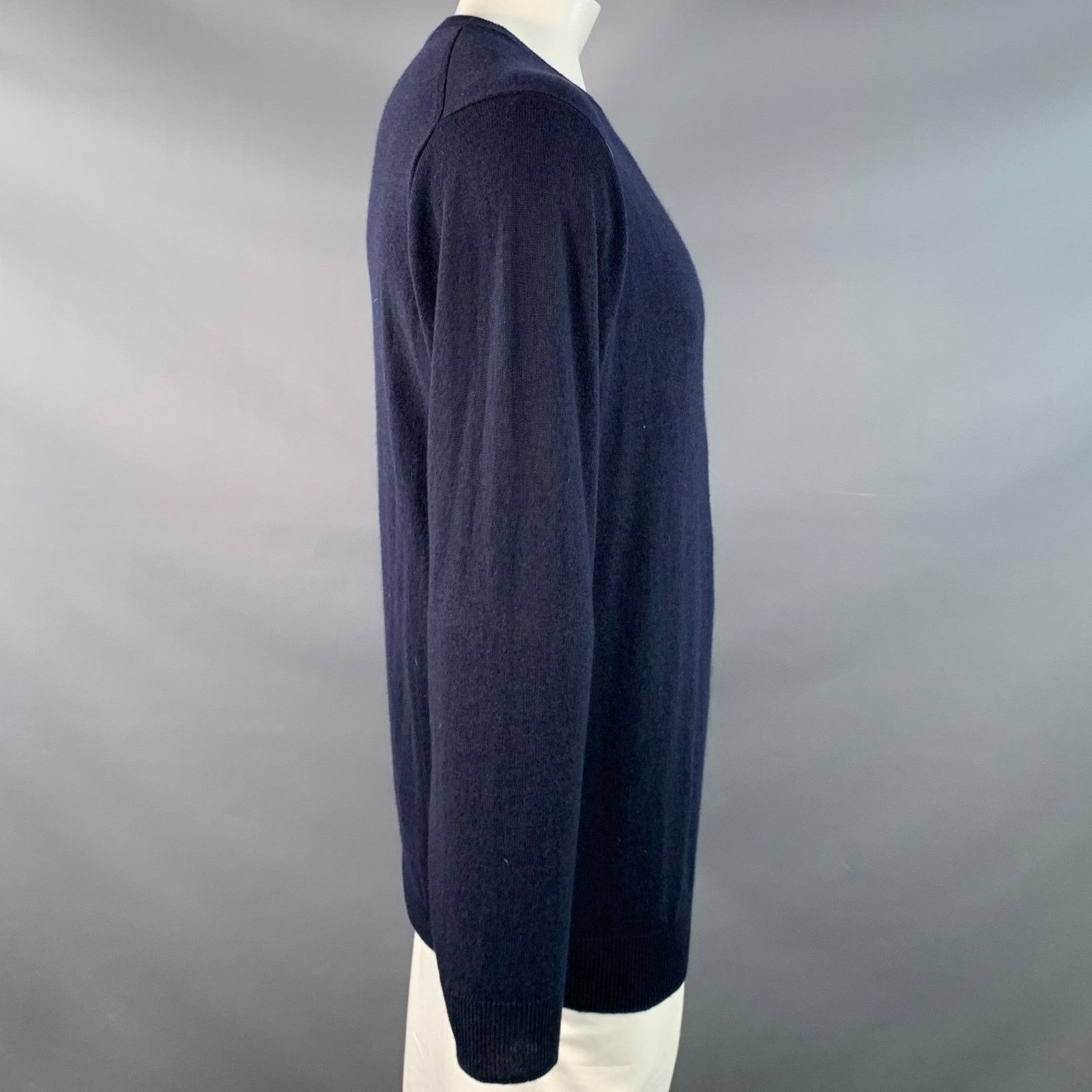 Rodd & Gunn XL Navy Knit Wool Cashmere Blend Crew Neck Sweater Size XL / US 12-14 / IT 48-50 - 2 Thumbnail