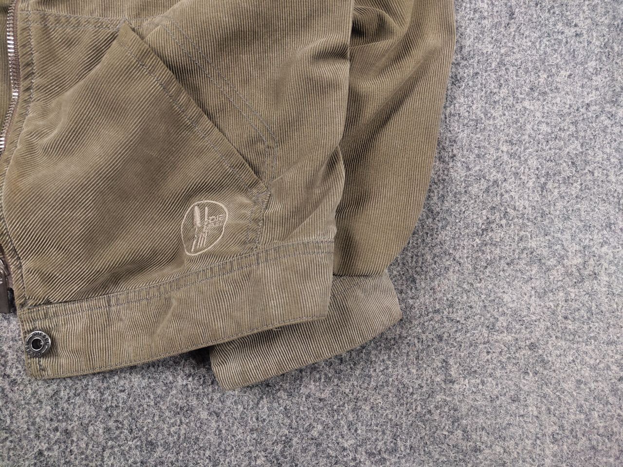 Diesel Vintage 90's Diesel corduroy Cropped jacket zip Long sleeve Size M / US 6-8 / IT 42-44 - 6 Thumbnail