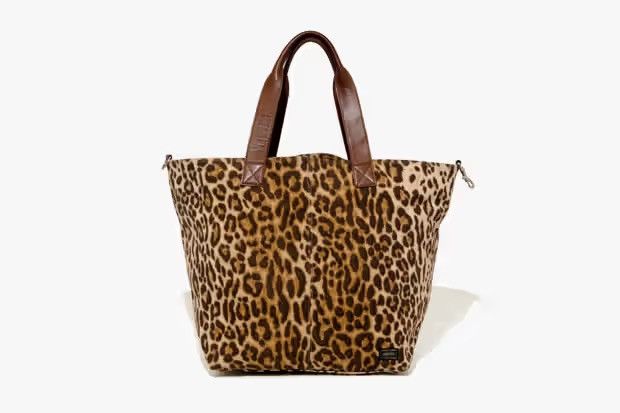 Head Porter Head Porter - Rare Leopard XL Tote Bag Size ONE SIZE - 10 Thumbnail