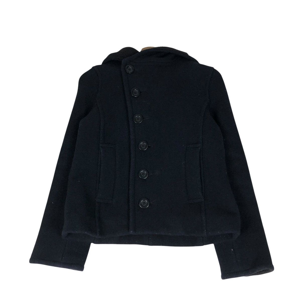 Issey Miyake 🔥VINTAGE WOOL JACKET BIKER SUNAOKUWAHARA BLANKET FUR HOODIE Size US S / EU 44-46 / 1 - 1 Thumbnail