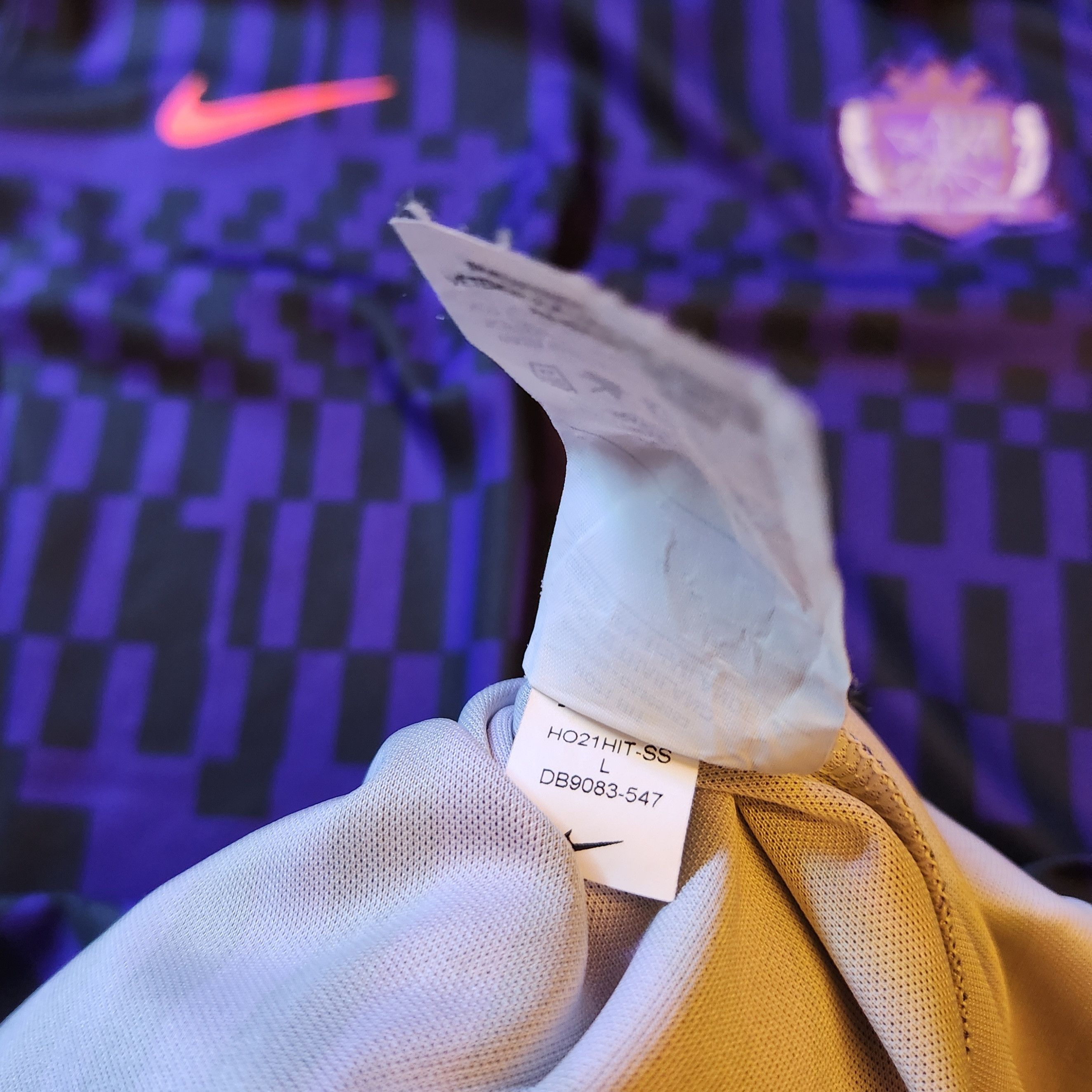 Nike Authentic Sanfrecce Hiroshima 2022-2023 Pre-match Training Size US L / EU 52-54 / 3 - 5 Thumbnail