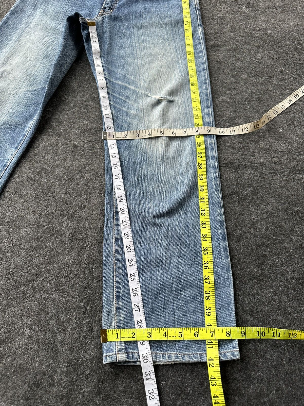 Edwin Edwin Us Classic Scovill Button Washed Vintage Denim D508 Size US 32 / EU 48 - 12 Thumbnail