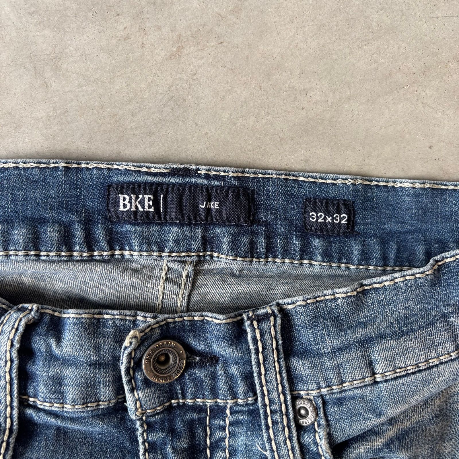 BKE thrashed y2k faded BKE jeans Size US 32 / EU 48 - 4 Thumbnail