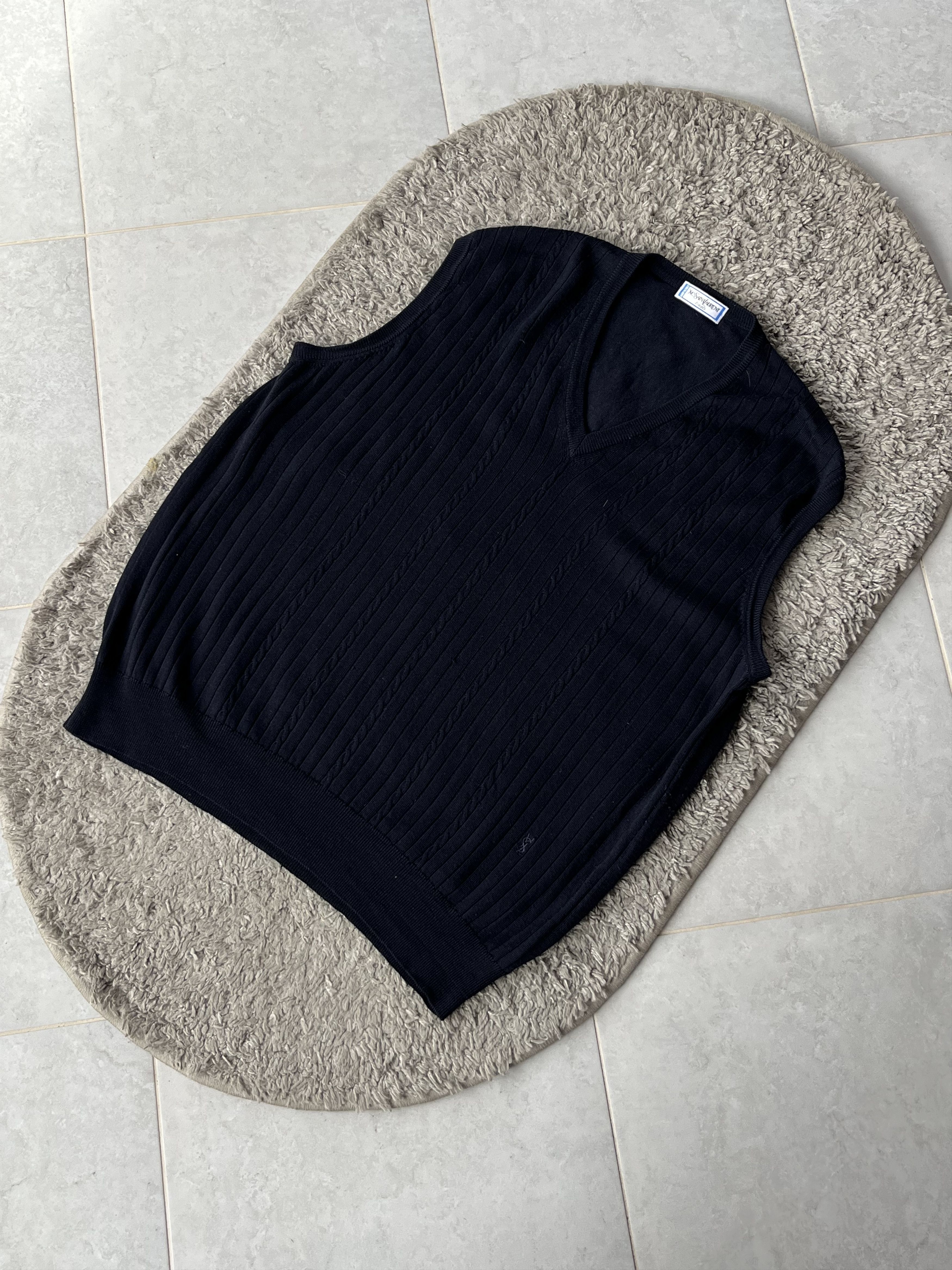 Yves Saint Laurent YvesSaintLaurent Vintage Cardigan Knitwear Very Rare Size US XL / EU 56 / 4 - 2 Thumbnail