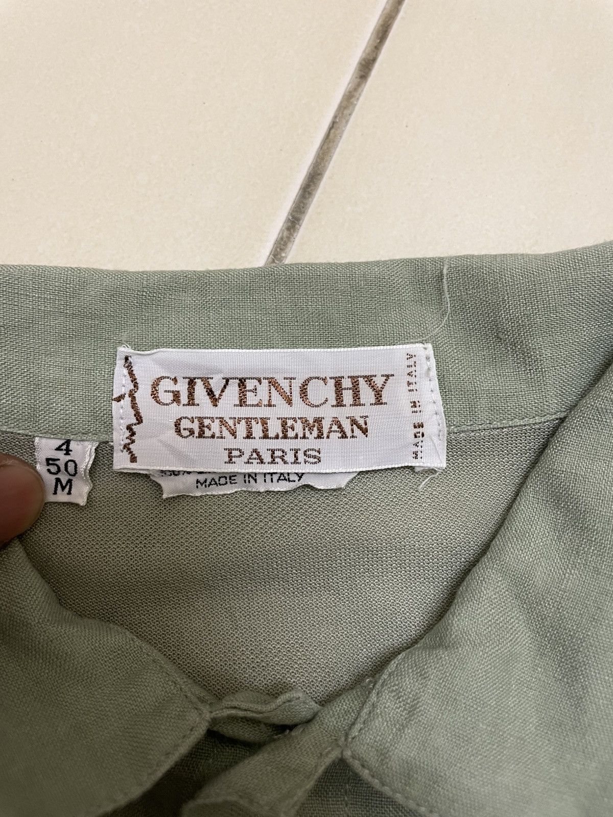 Givenchy Vtg 80s Givenchy Gentlemen Paris Promo Polo Shirt Size US M / EU 48-50 / 2 - 6 Thumbnail
