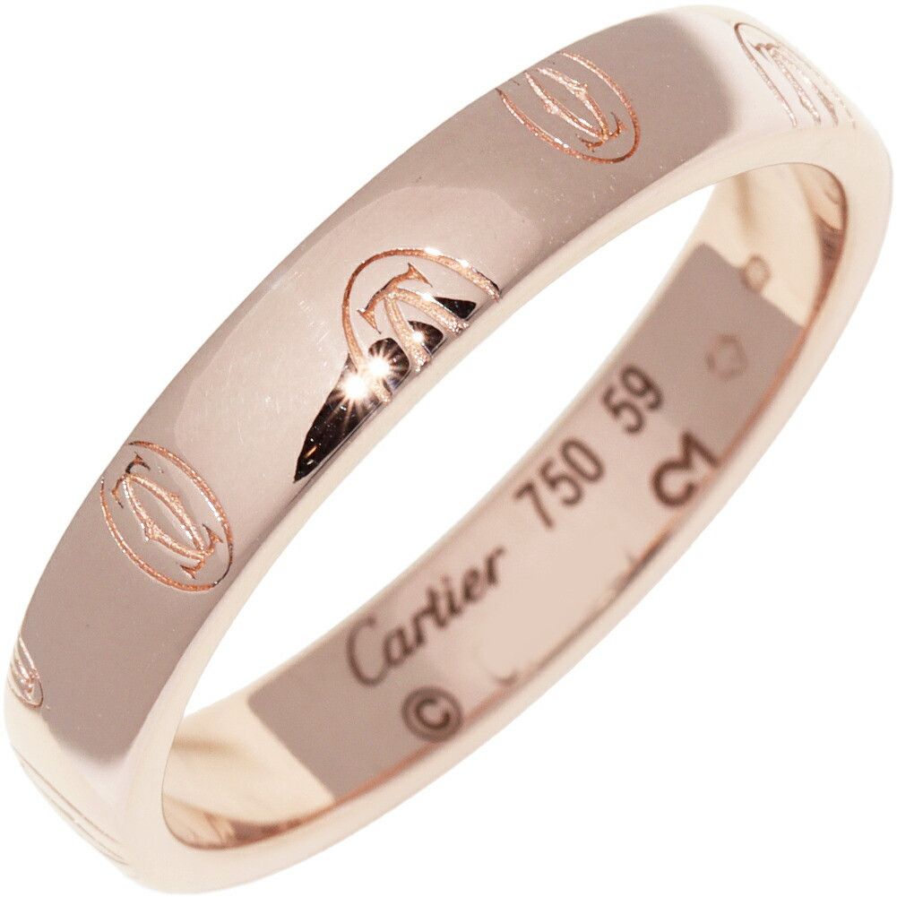Cartier Cartier Cartier Happy Birthday Au750 Ring Size 18.5 Precious Metal Ring B40511 DUTY FREE for USA Size ONE SIZE - 1 Thumbnail