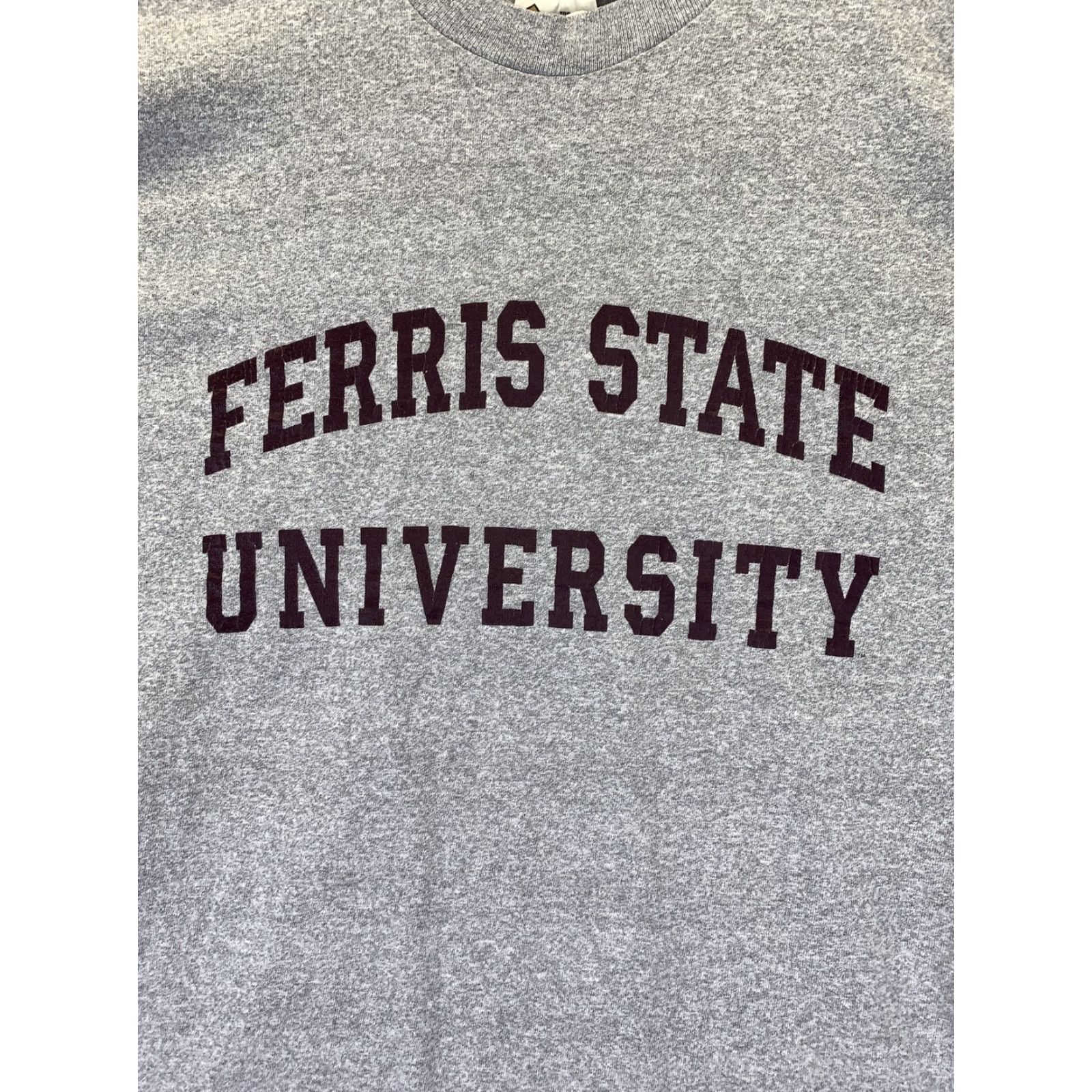 Vintage VINTAGE The Cotton Exchange Shirt Mens 90s Ferris State University Gray Cotton Short Sleeve Crew Neck M Size US M / EU 48-50 / 2 - 2 Thumbnail