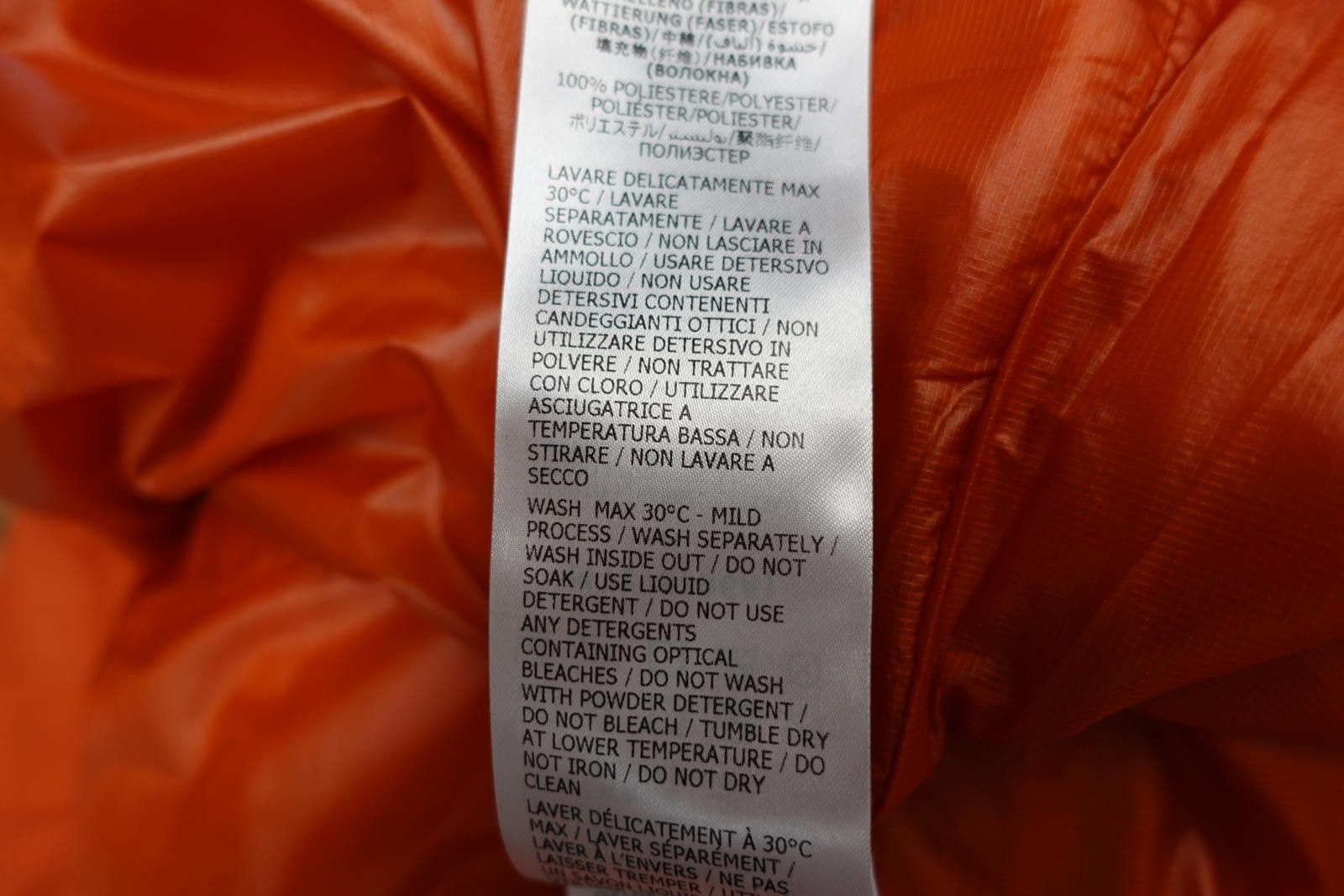Gucci THE NORTH FACE X GUCCI PADDED RIPSTOP JACKET - ORANGE Size US M / EU 48-50 / 2 - 5 Thumbnail