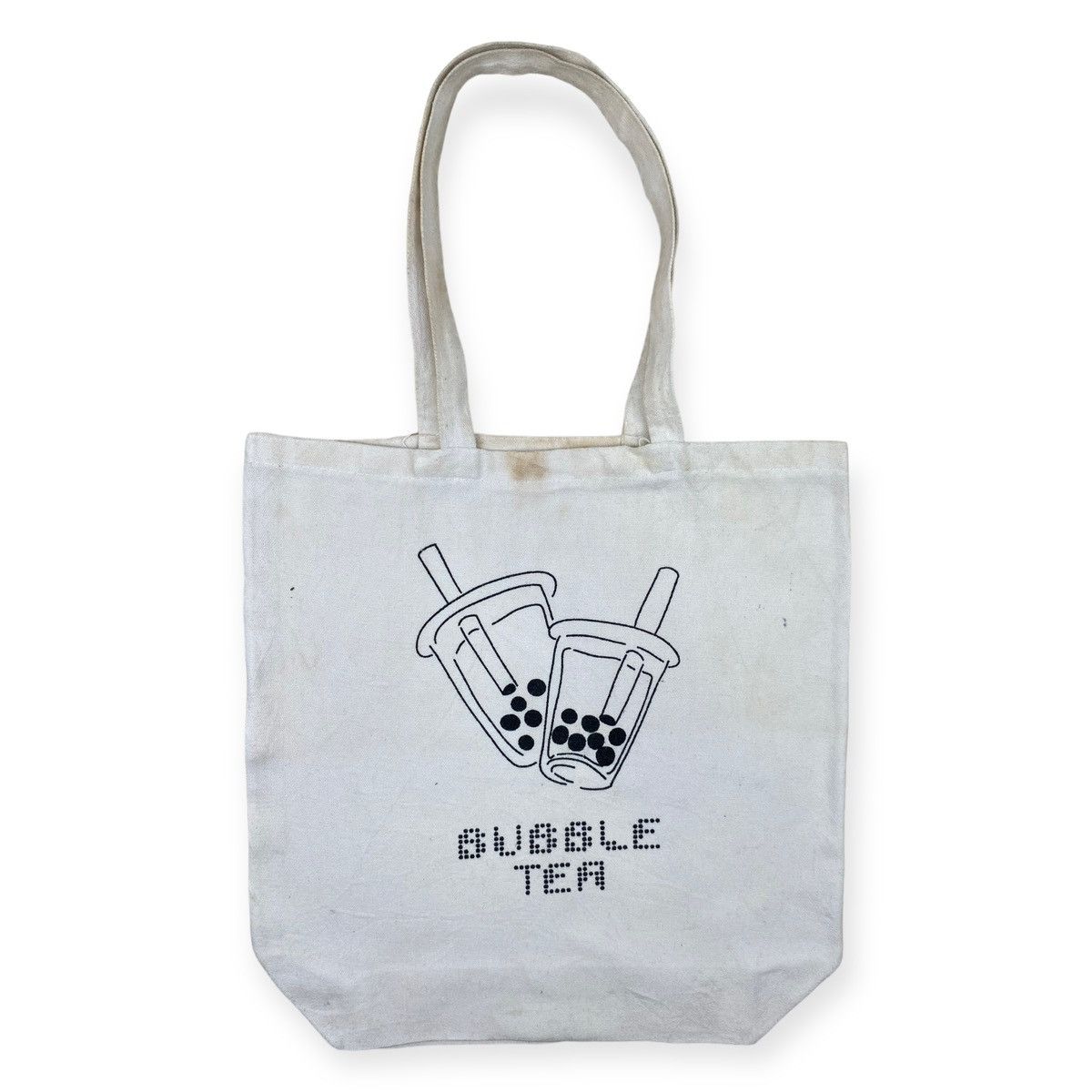 Vintage Bubble Tea ToteBag B040 Size ONE SIZE - 1 Thumbnail