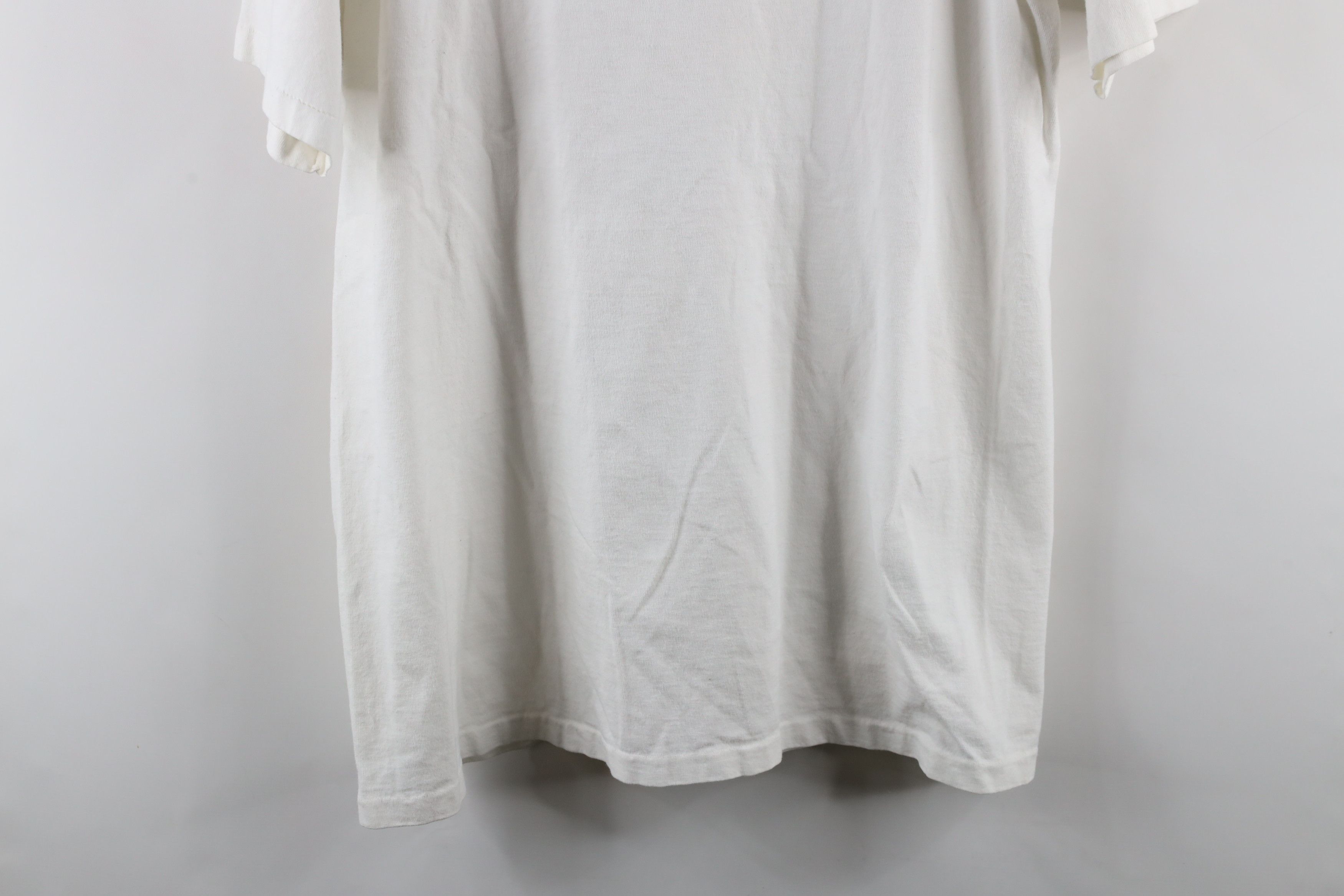 Columbia × Vintage Vintage 90s Columbia Heavyweight Cotton T-Shirt White USA Size US L / EU 52-54 / 3 - 10 Thumbnail