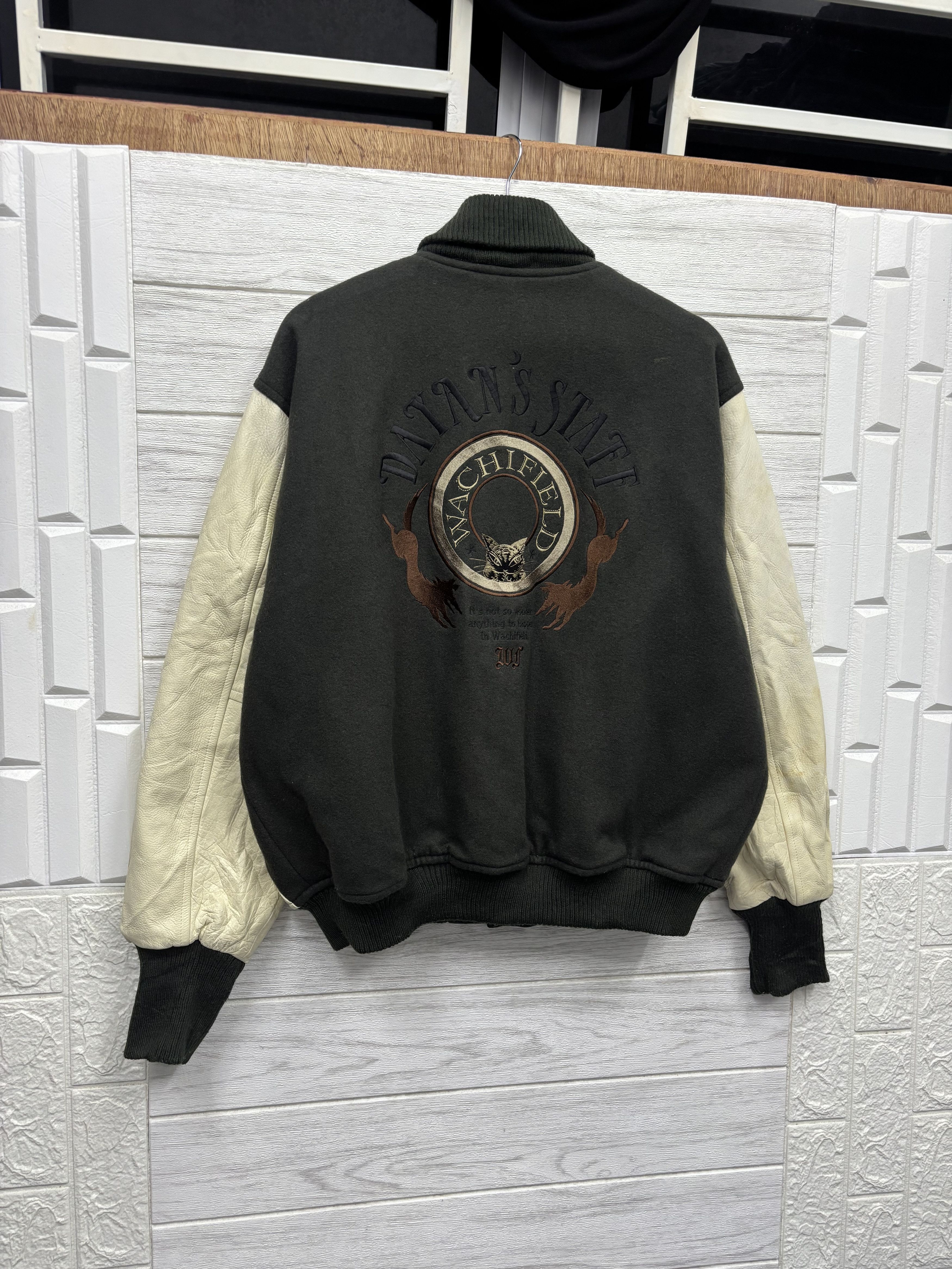 Japanese Brand VINTAGE 80’s JAPANESE WOOL VARSITY JACKET WACHIFIELD Size US L / EU 52-54 / 3 - 1 Thumbnail