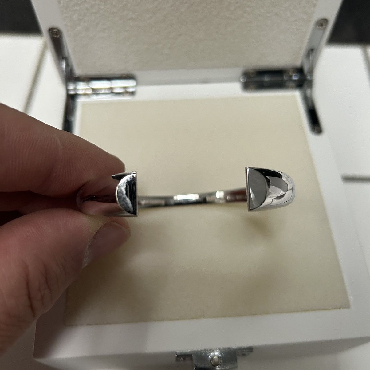 Maison Margiela Chevaliere split bracelet Size ONE SIZE - 8 Thumbnail