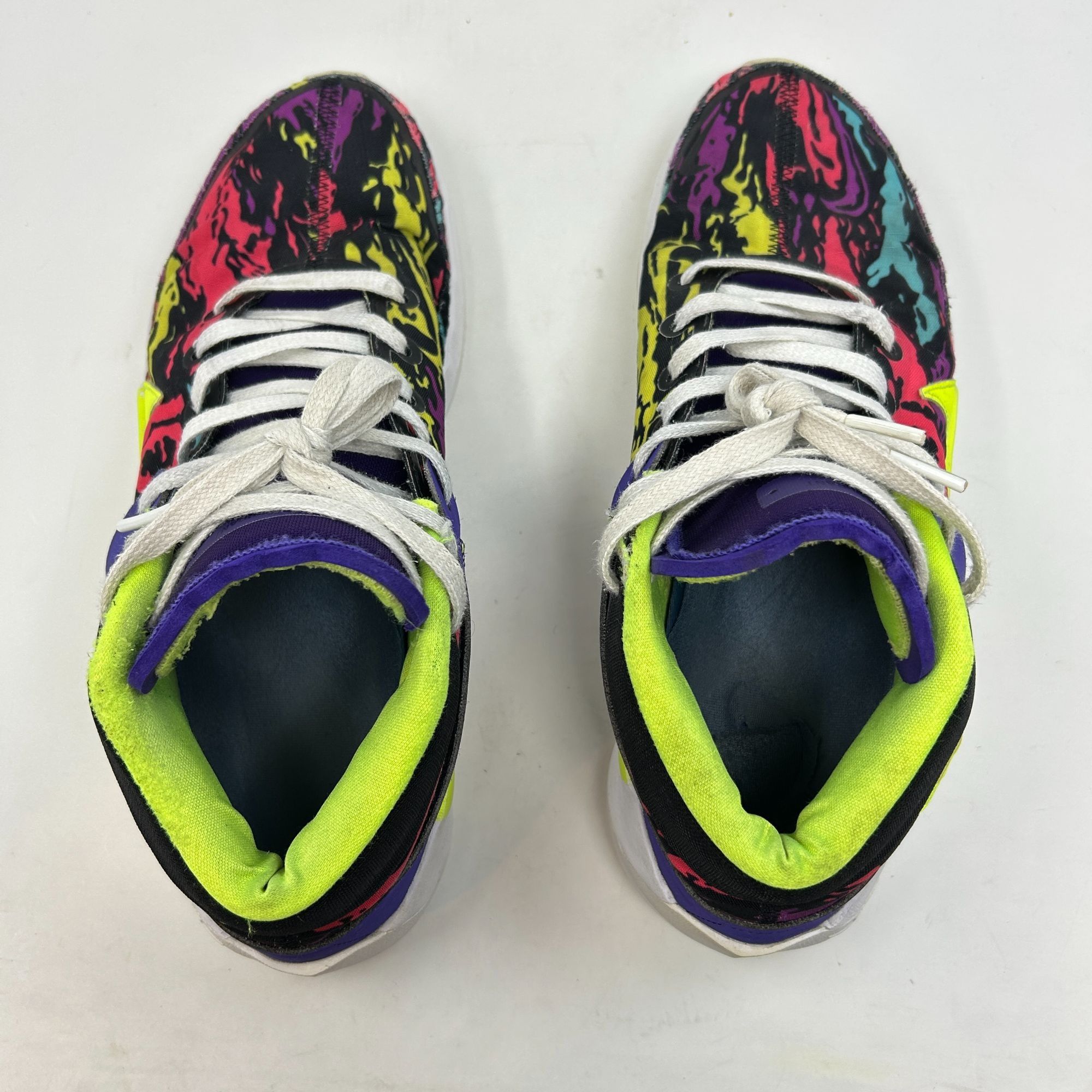 Nike Nike Air Zoom KD Basketball Sneakers Multicolor Neon Accents Size US 11.5 / EU 44-45 - 9 Thumbnail