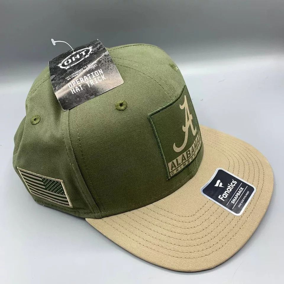 Other Alabama Crimson Tide Hat Men OHT Fanatics Snap Back Cap New Size ONE SIZE - 3 Thumbnail