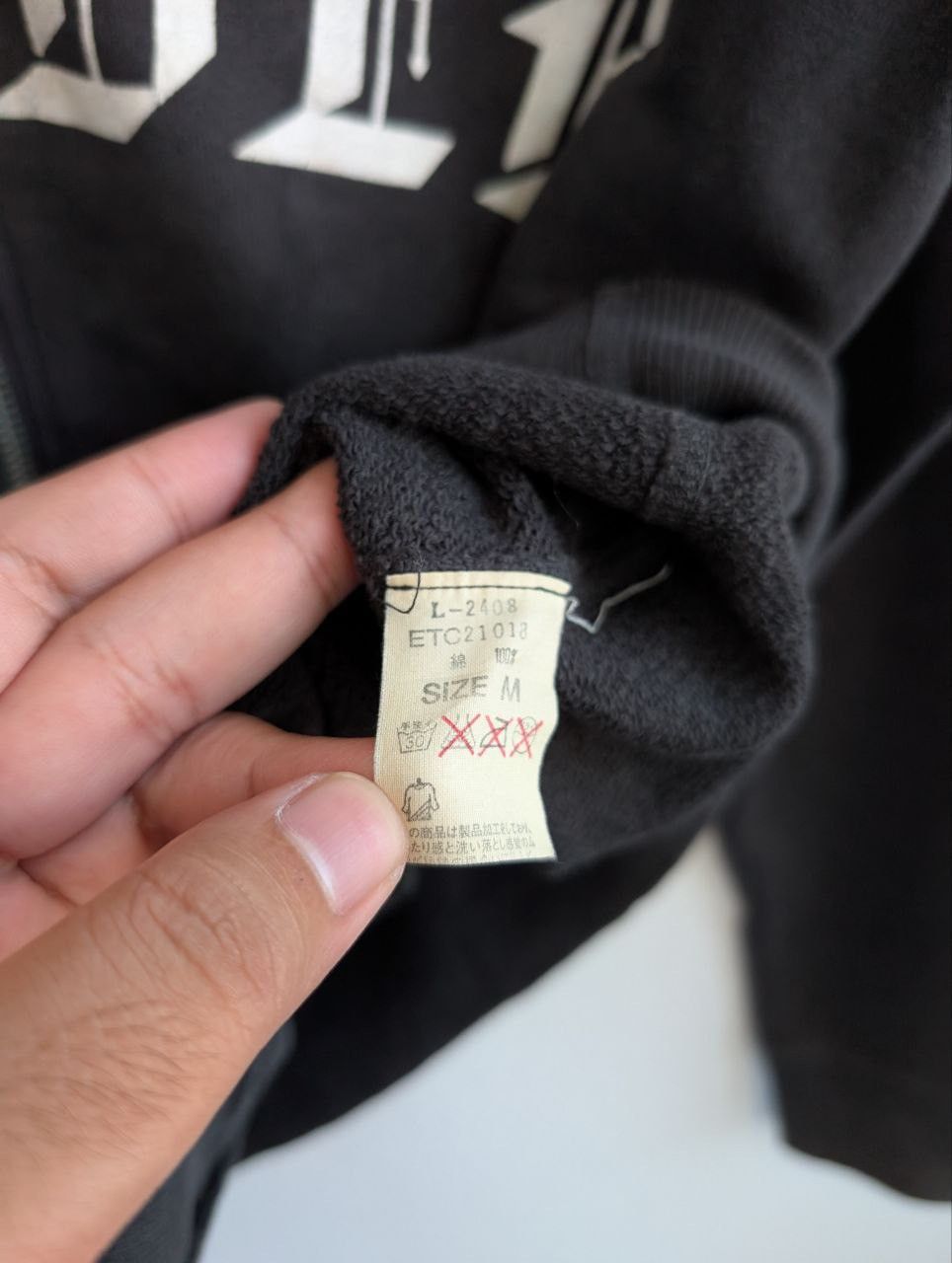 Vintage RNA handed hunting big image hoodie Size US M / EU 48-50 / 2 - 9 Thumbnail