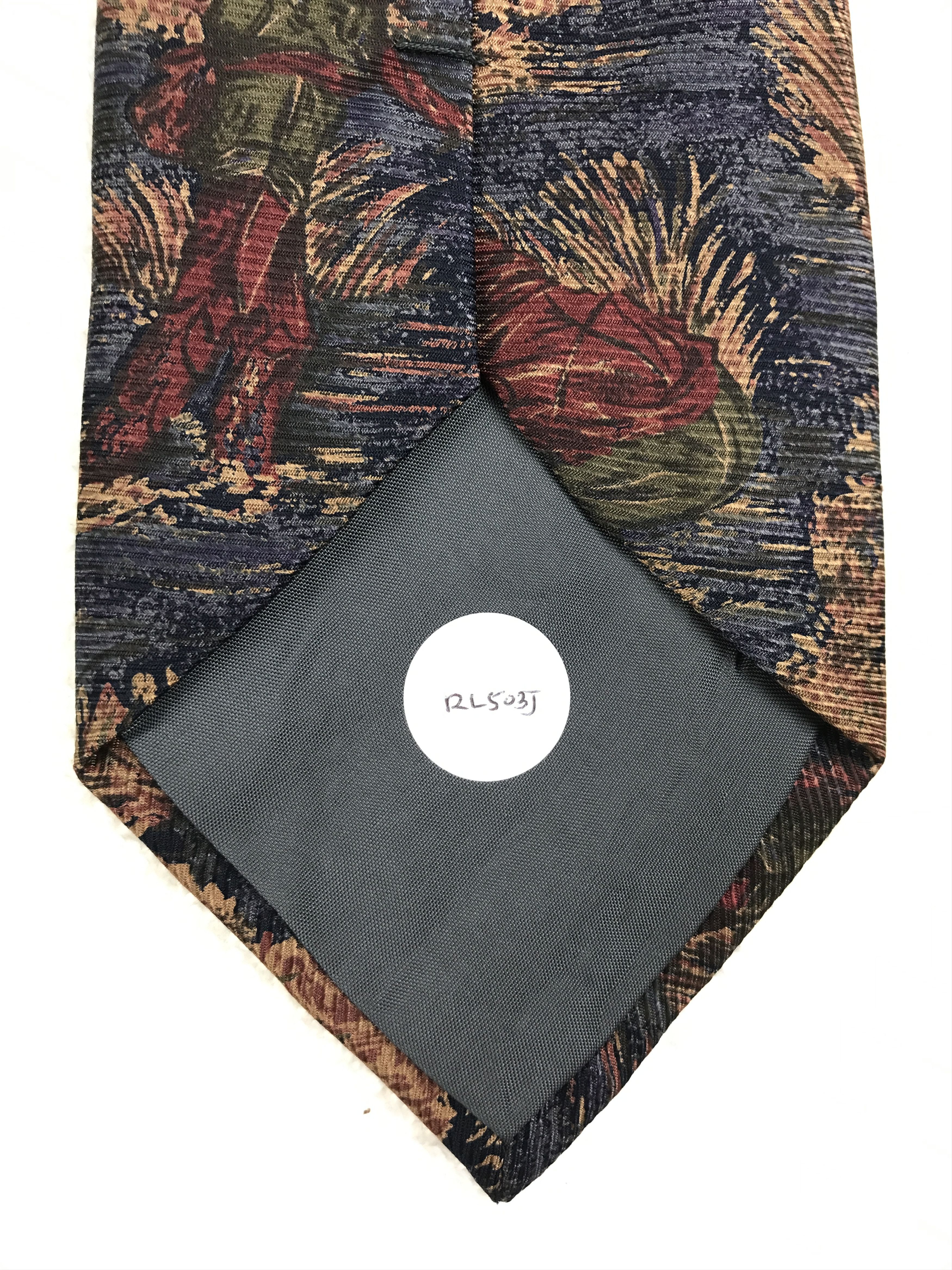 Japanese Brand × Ralph Lauren × Vintage Vintage Ralph Lauren Silk Necktie Size ONE SIZE - 9 Thumbnail