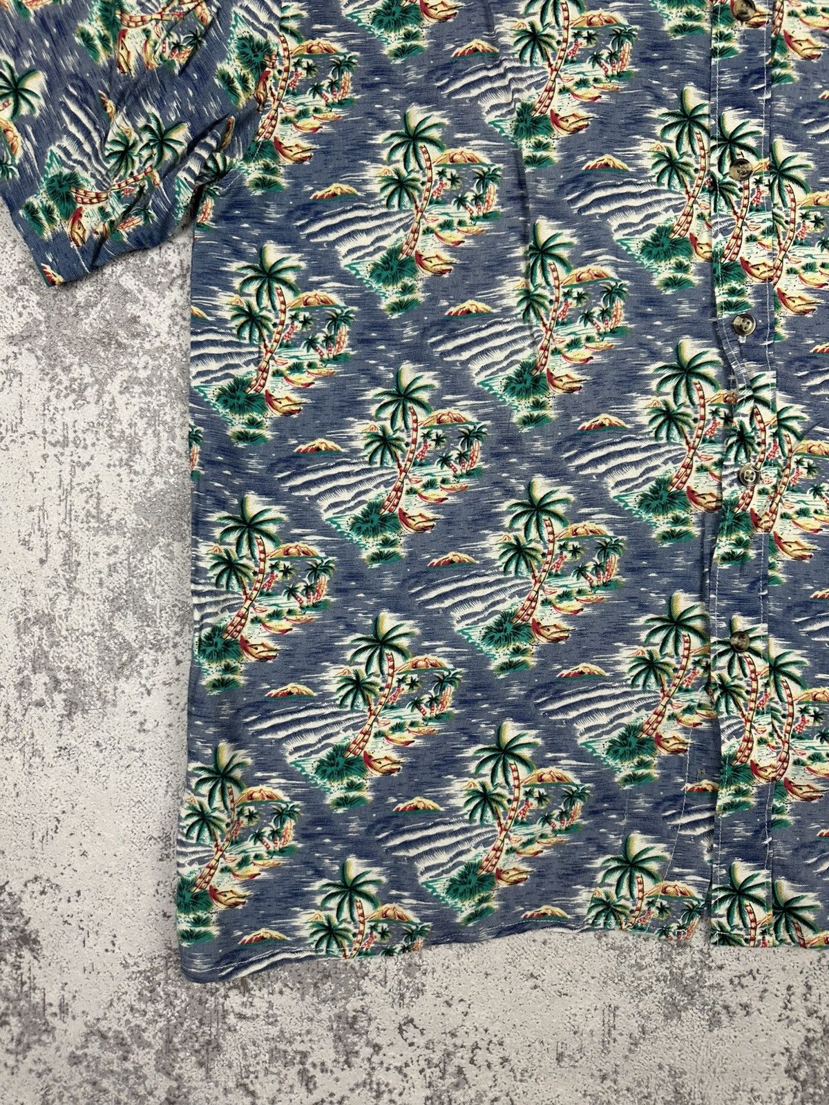Vintage Vintage Aloha Dimension Hawaiian Shirt Rayon Island Print Size US M / EU 48-50 / 2 - 4 Thumbnail