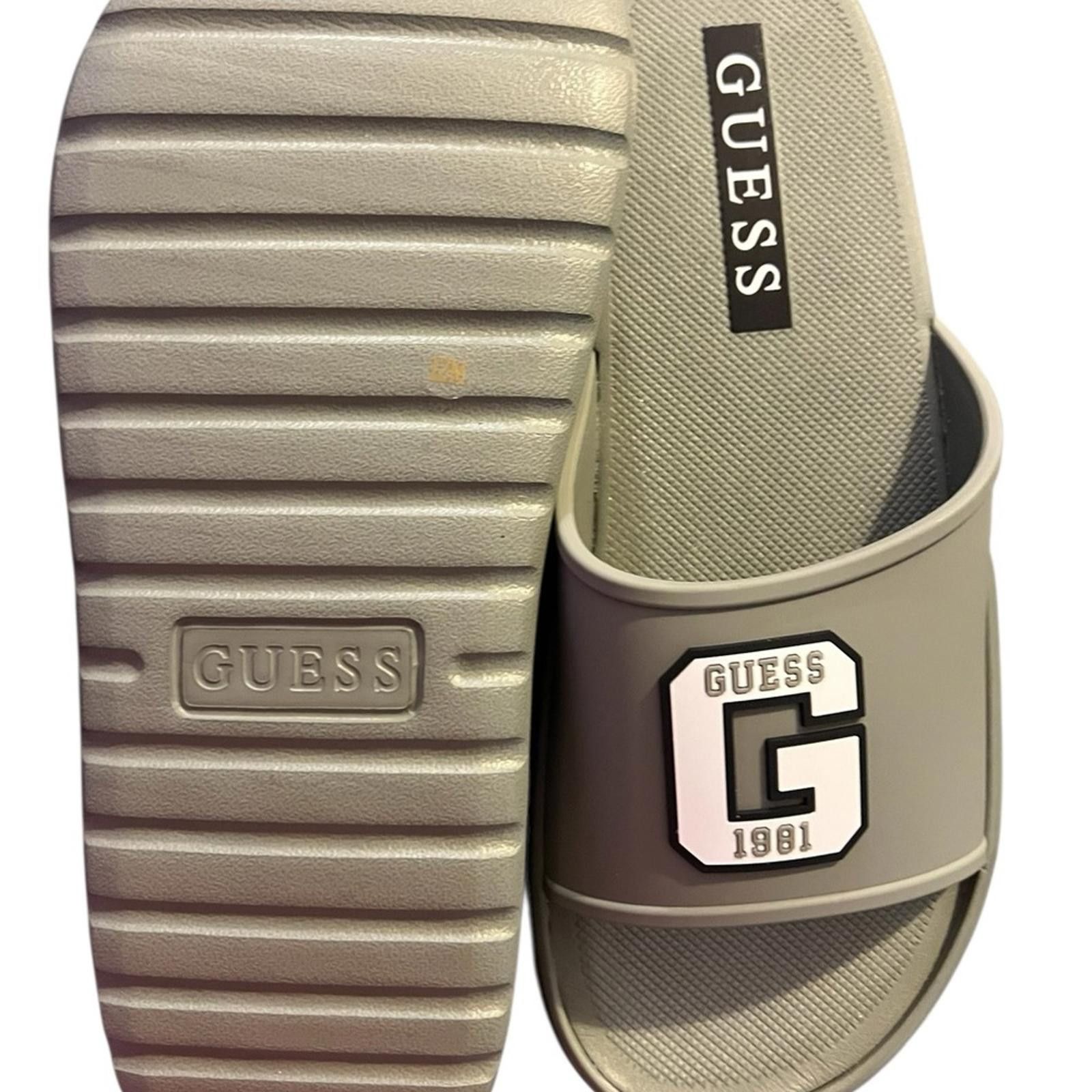 Guess Guess Light Green Slippers Size US 12 / EU 45 - 2 Thumbnail