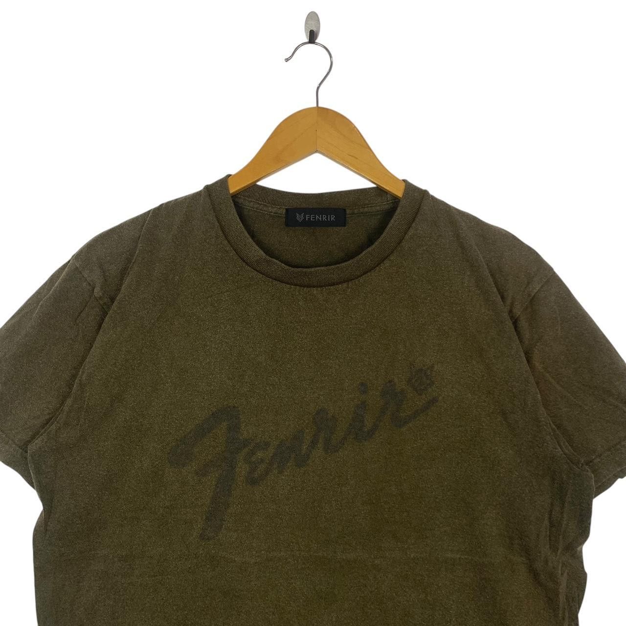 Vintage Vintage FENRIR FENDER Center Logo Oversized Baggy Tee Size US M / EU 48-50 / 2 - 2 Thumbnail