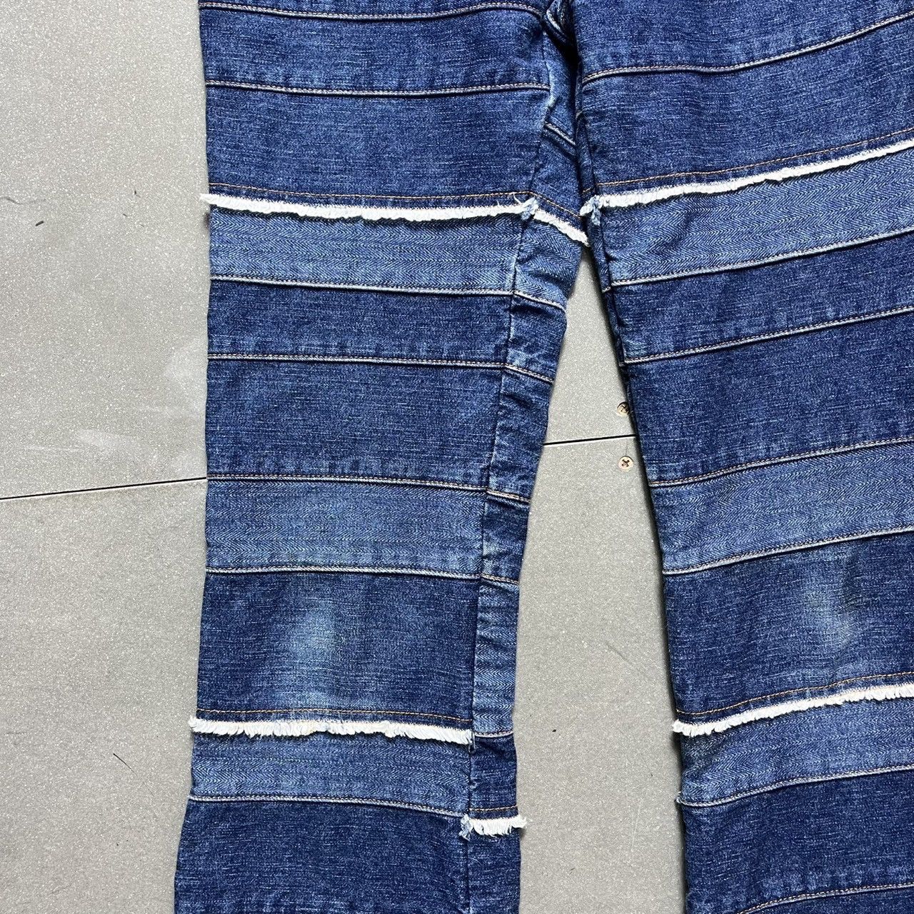 Hysteric Glamour × Japanese Brand × Le Grande Bleu (L.G.B.) Back & Forth Hagi Style Jeans Size 25" / US 0 / IT 36 - 2 Thumbnail