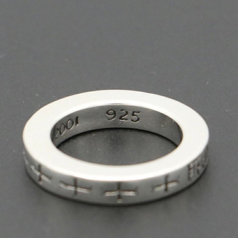 Chrome Hearts Size 3 OFFERS OK! CHROME HEARTS 3MM FUCK YOU SPACER RING Size ONE SIZE - 4 Thumbnail