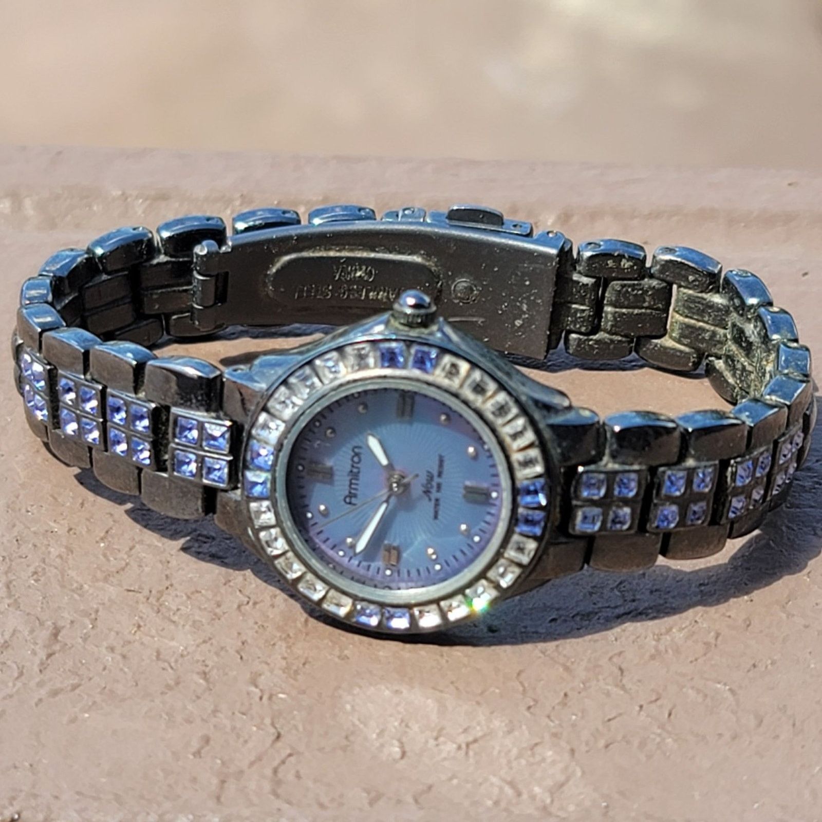 The Unbranded Brand Armitron Now Bling Crystals Watch Size ONE SIZE - 4 Thumbnail