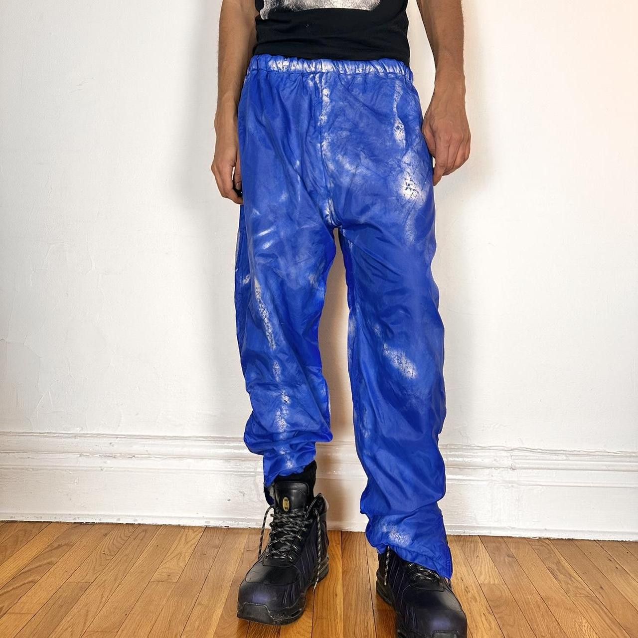 Russell Athletic ASTROBOI* 'Cloudy Sky' Blue Nylon Sweatpants - XL Size US 34 / EU 50 - 2 Thumbnail