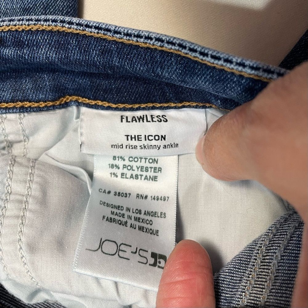 Joe's Joe's The Icon Ankle Skinny Distressed Jeans SIze 26 Size 26" / US 2 / IT 38 - 7 Thumbnail